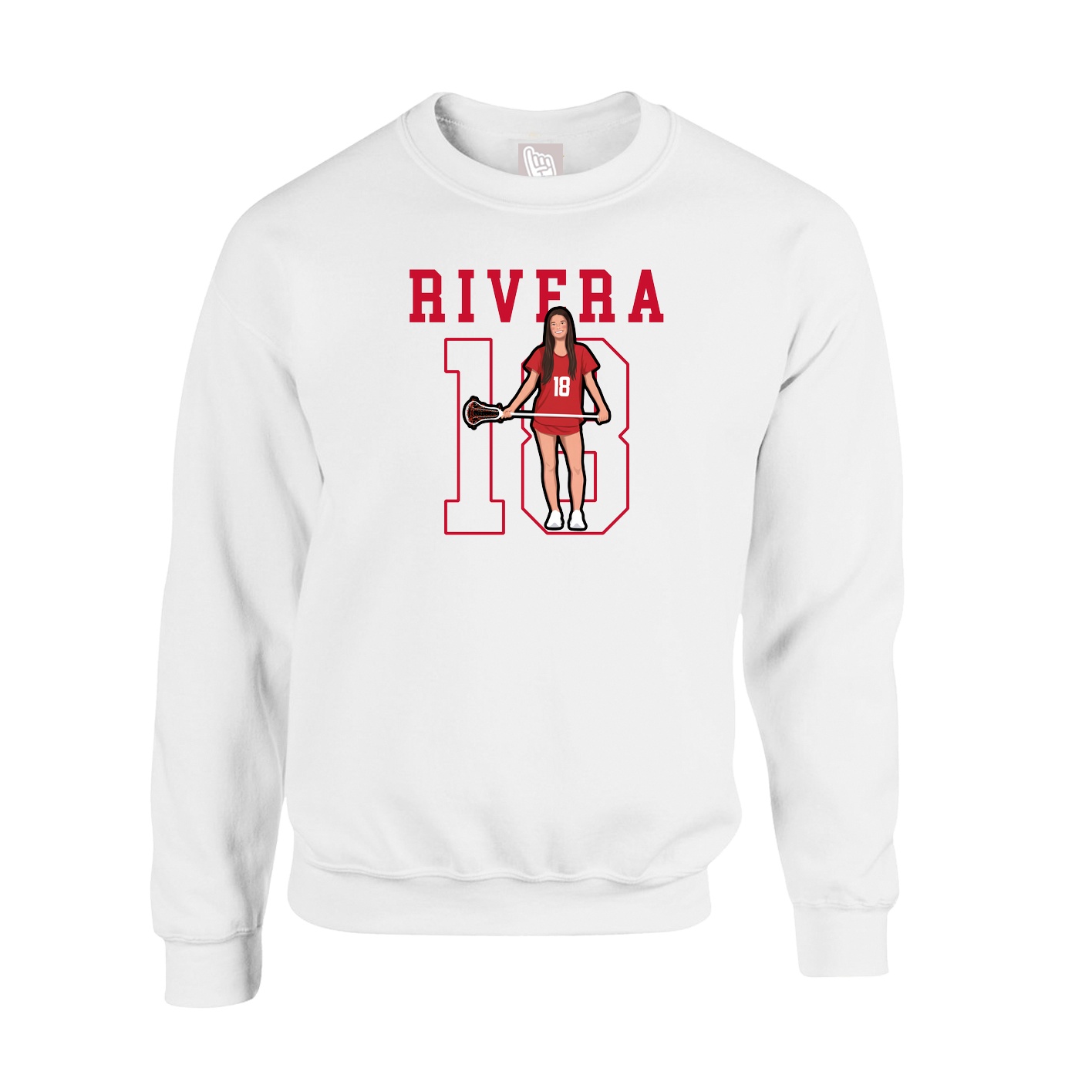 Fleece Crew — Shirsey in White