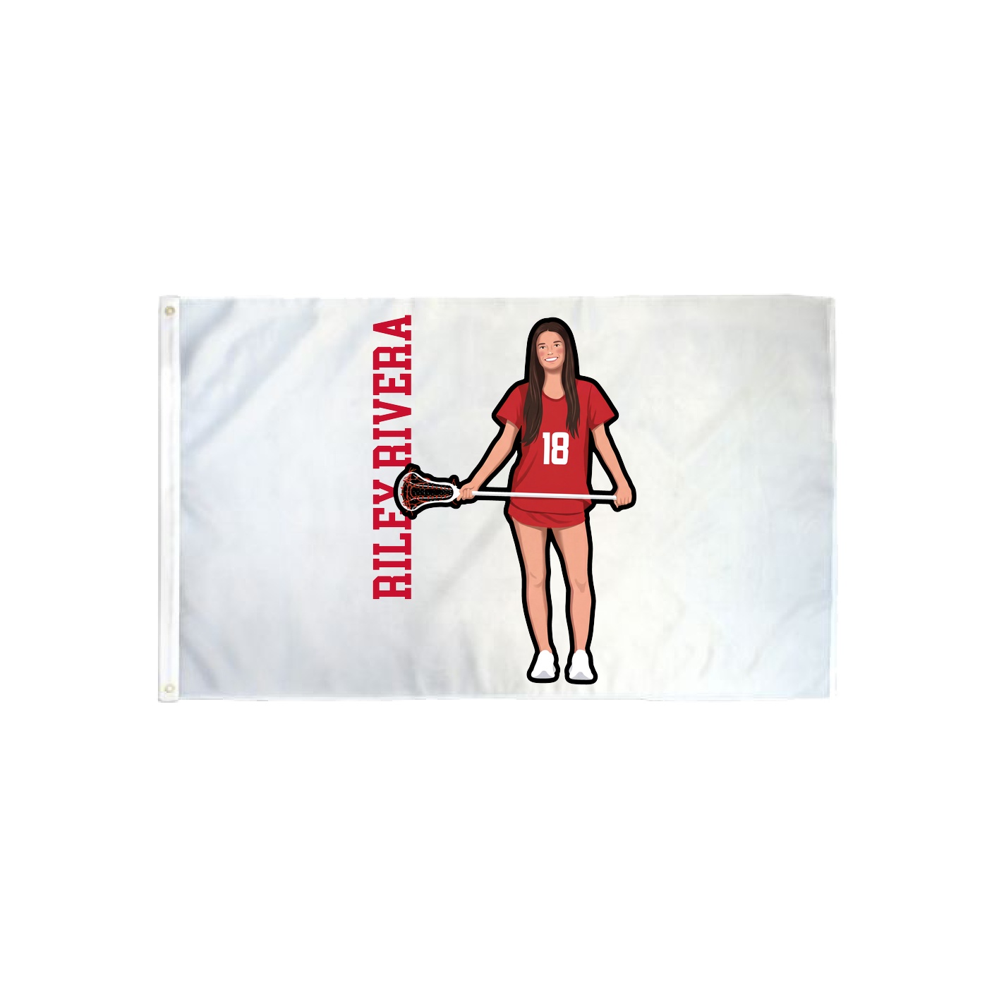 3x5 Flag — Name Vertical in Classic