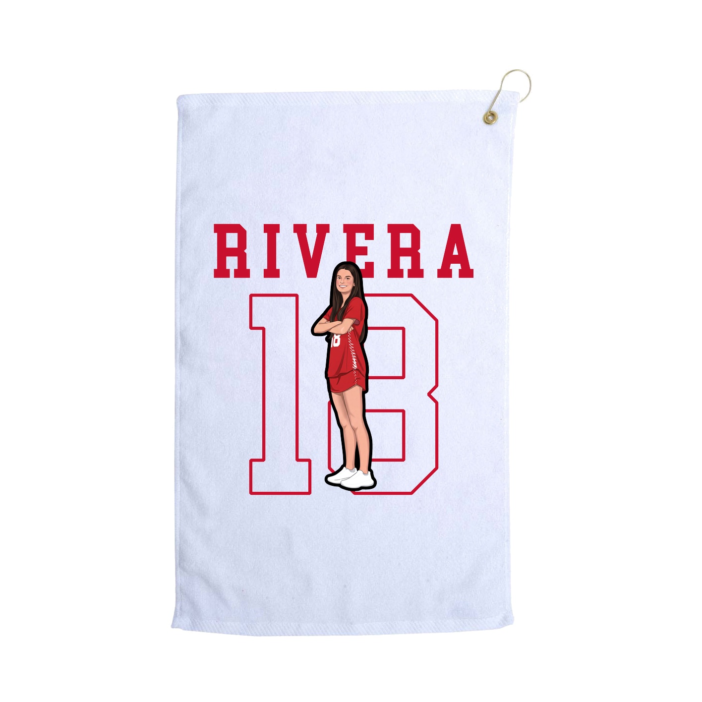 Terry Velour Golf Towel