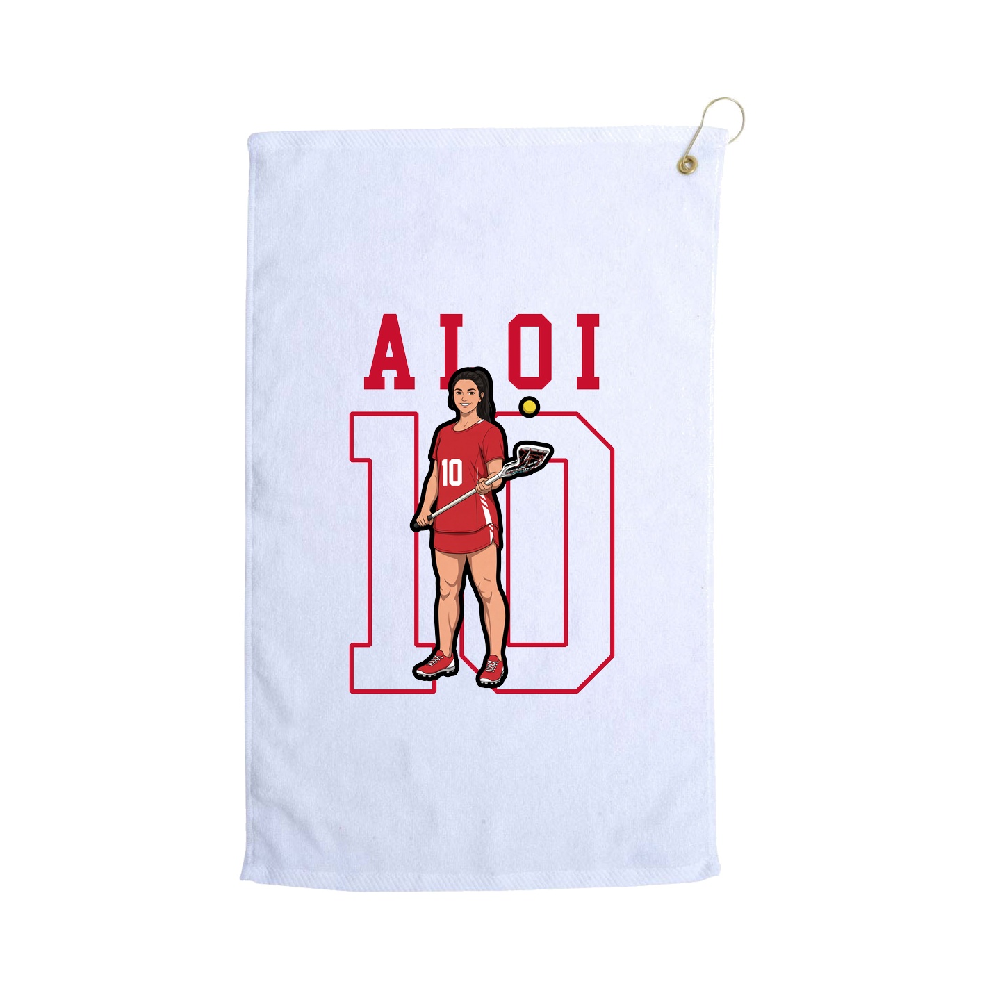 Golf Towel — Shirsey in White