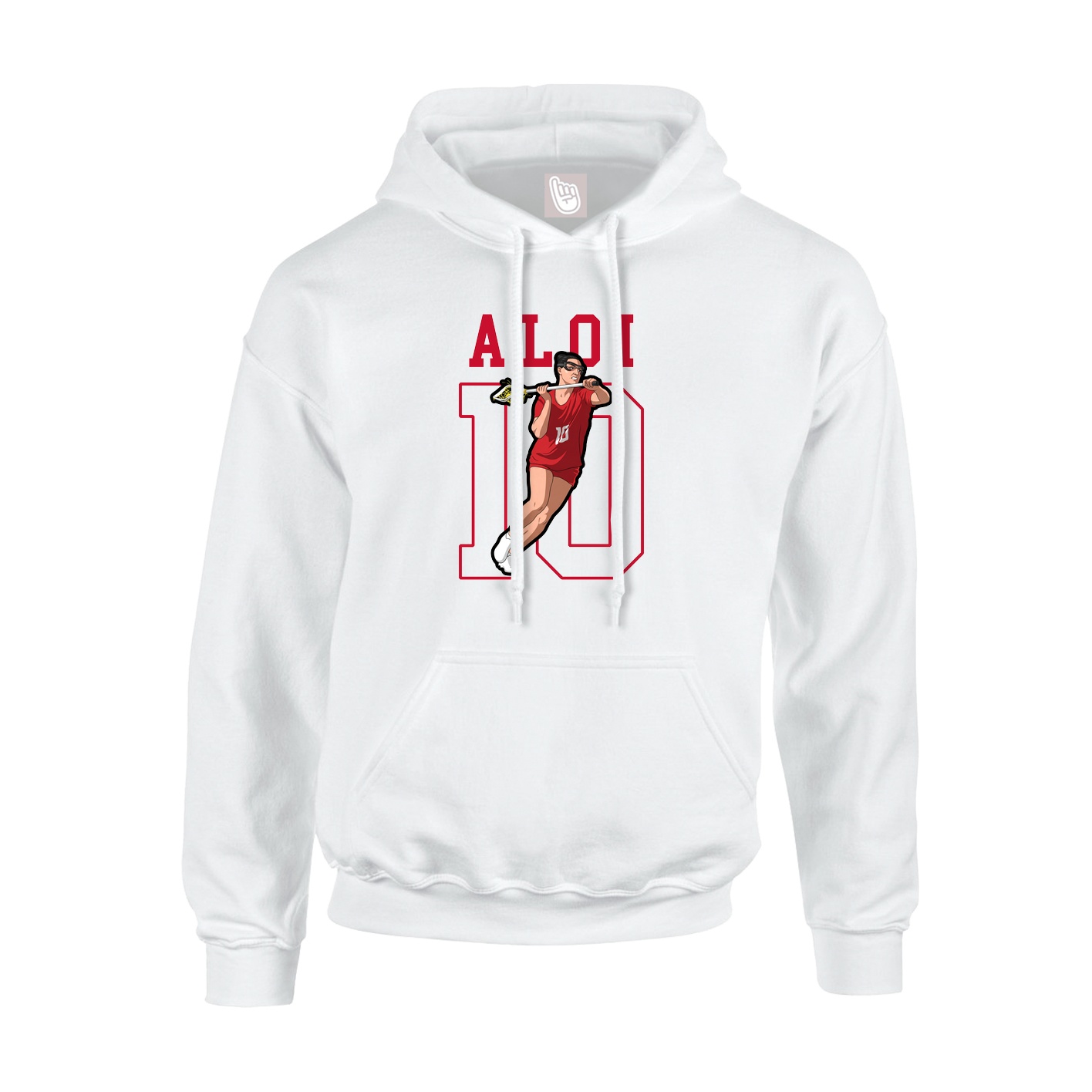 Youth Hoodie — Shirsey in White