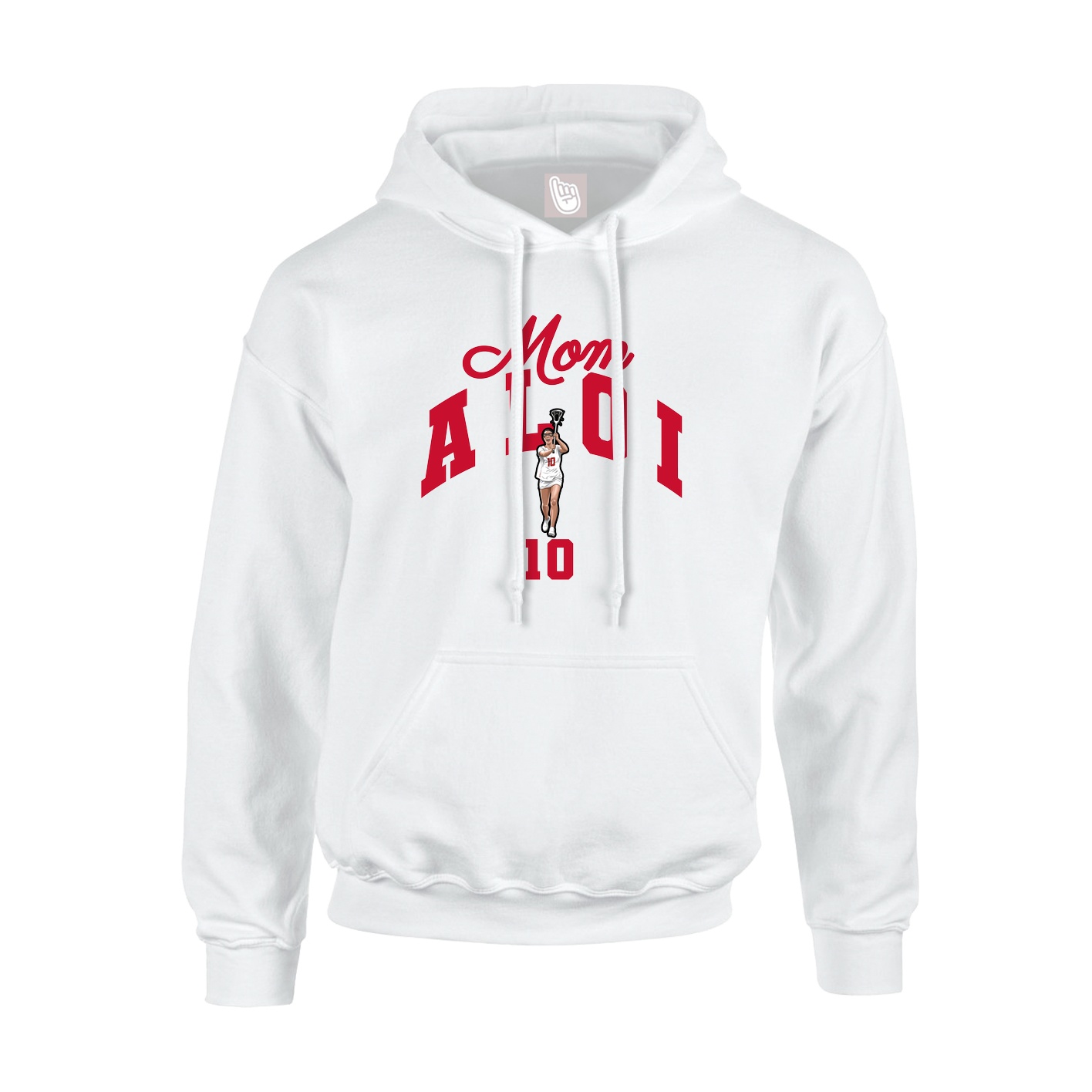 Hoodie — Mothers Day Arch in White