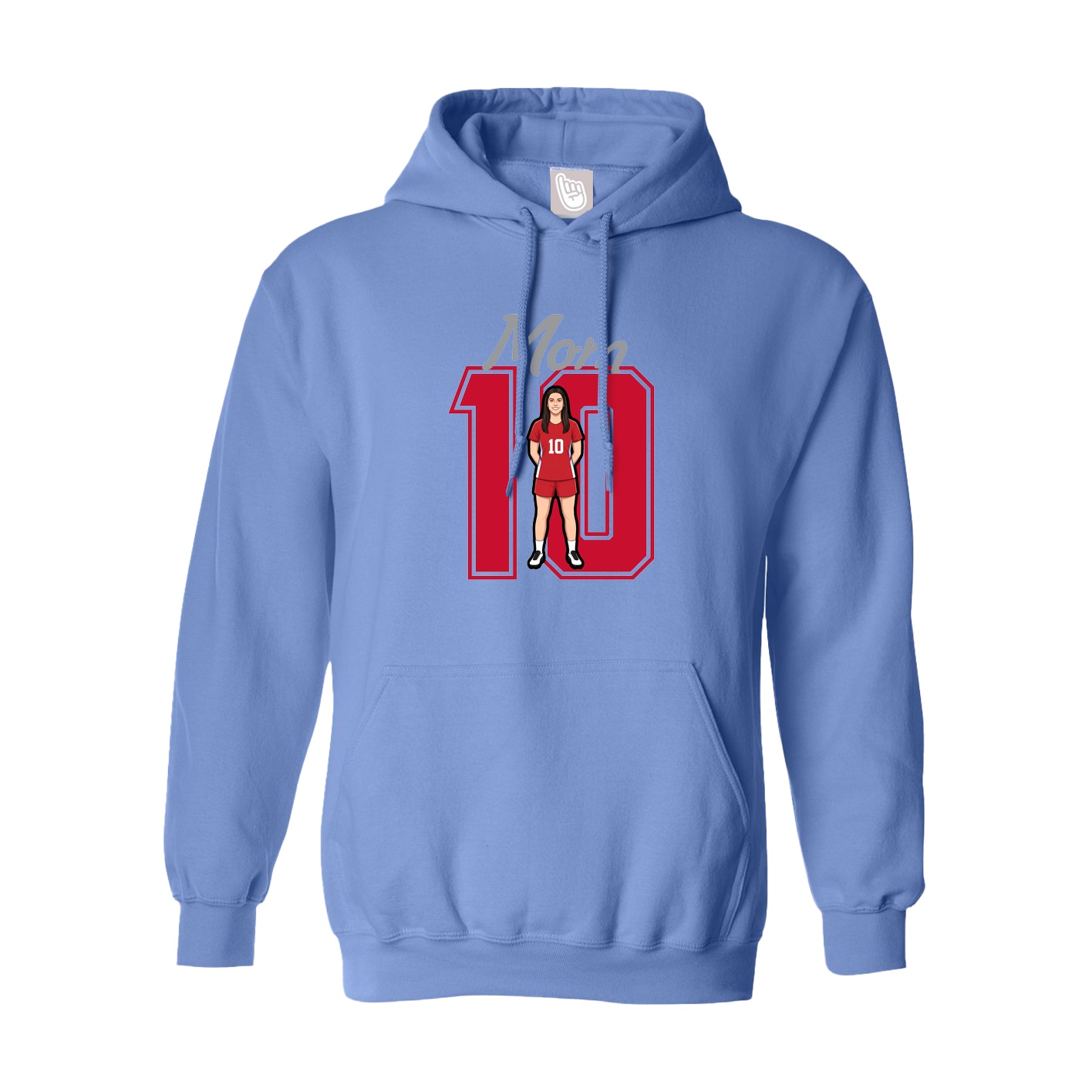 Hoodie — Mothers Day Shirsey in Powder Blue