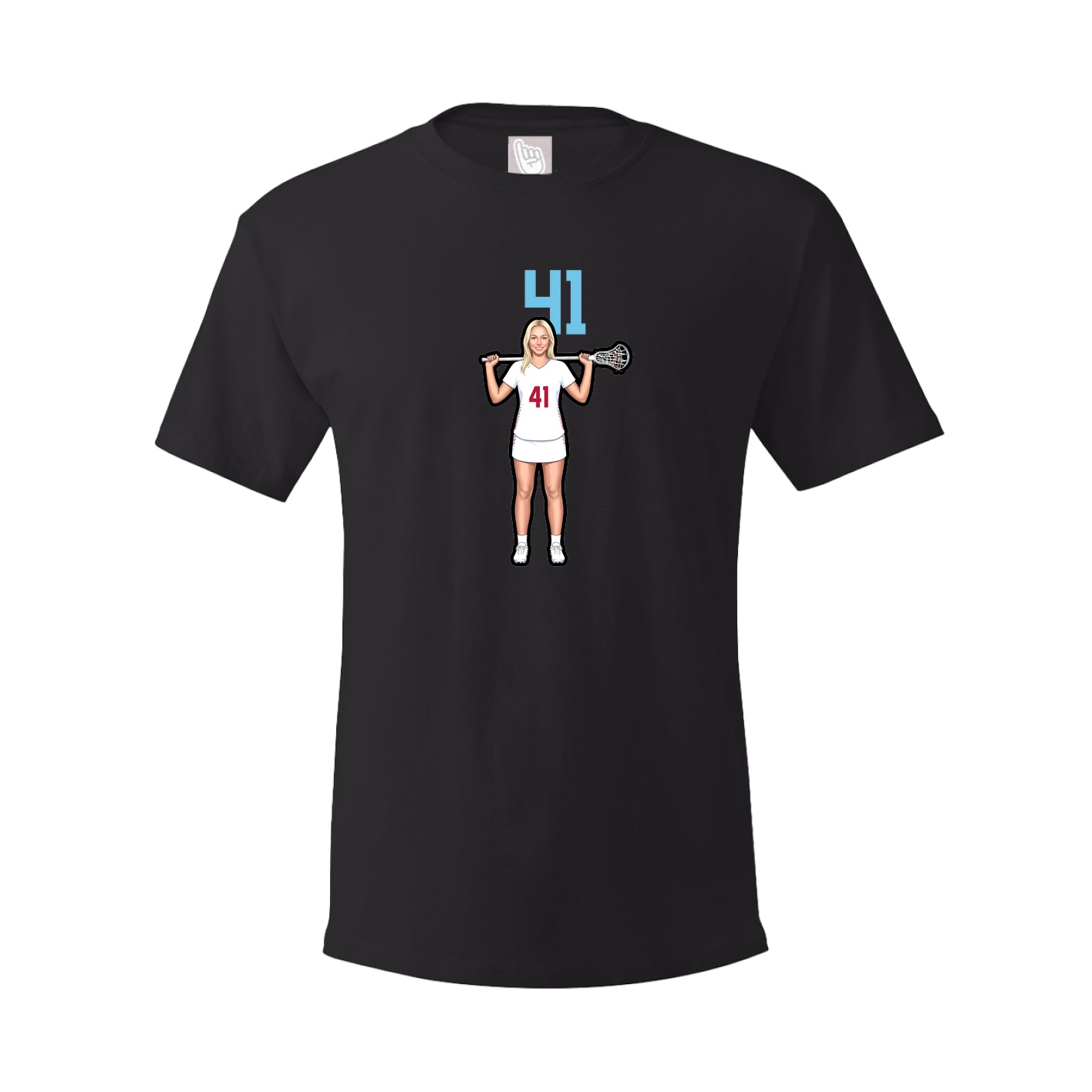 Tee — Number Top in Black