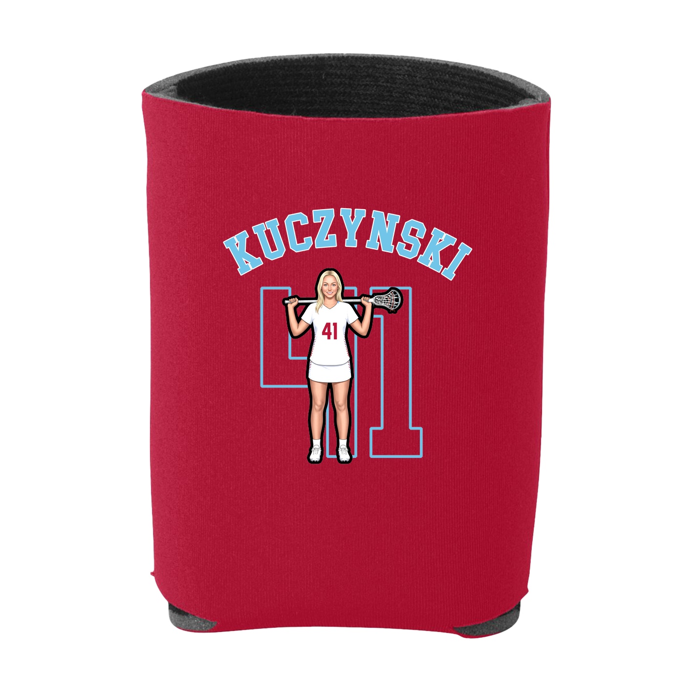 Can Holder — Shirsey Arch in Red