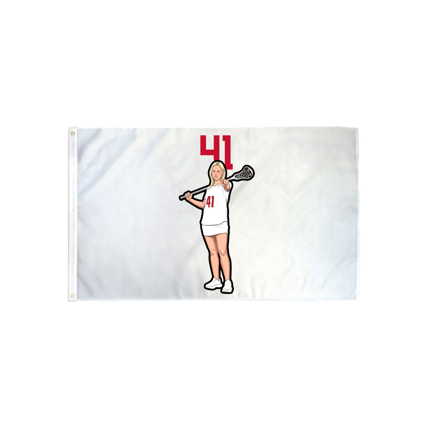 3x5 Flag — Number Top in Classic