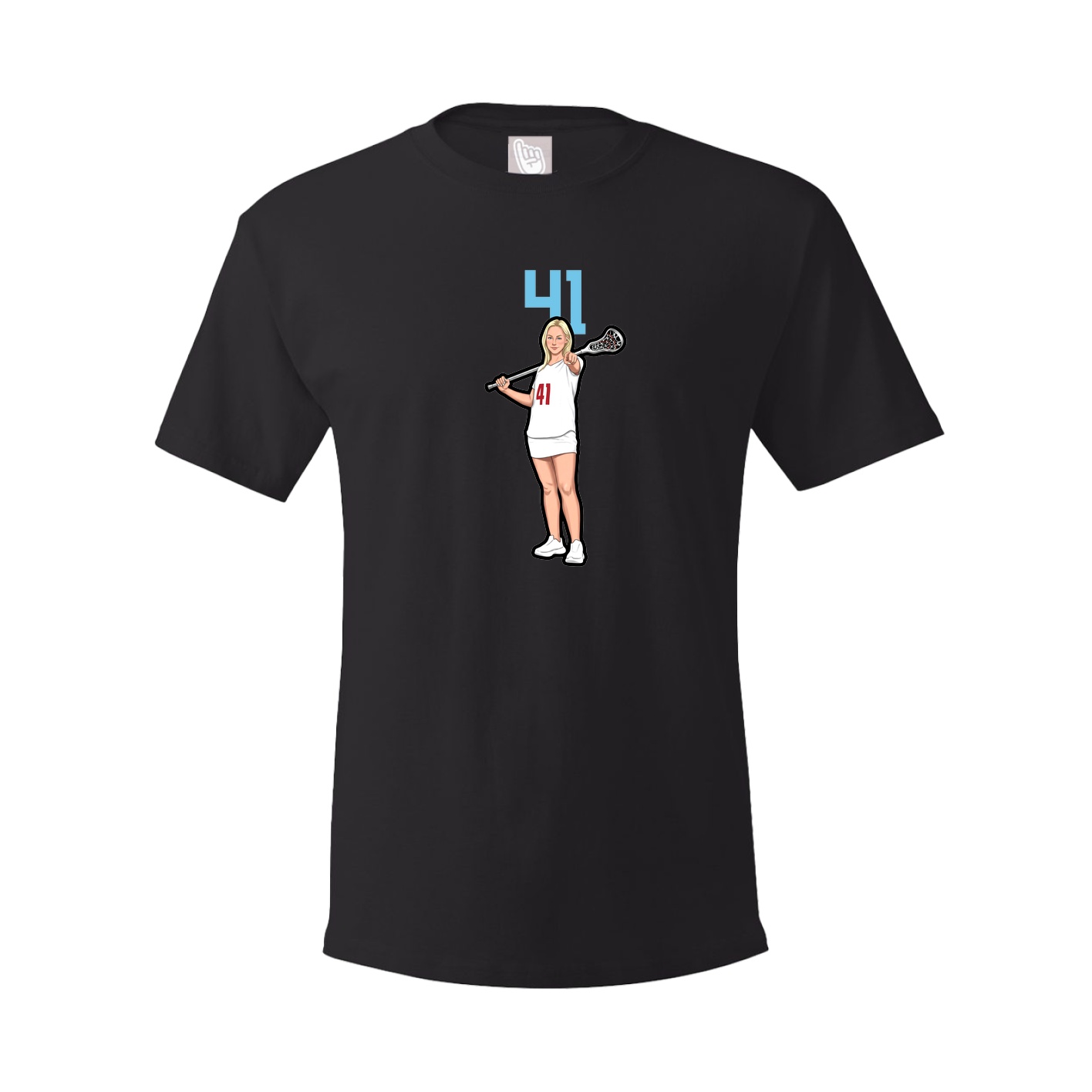Tee — Number Top in Black