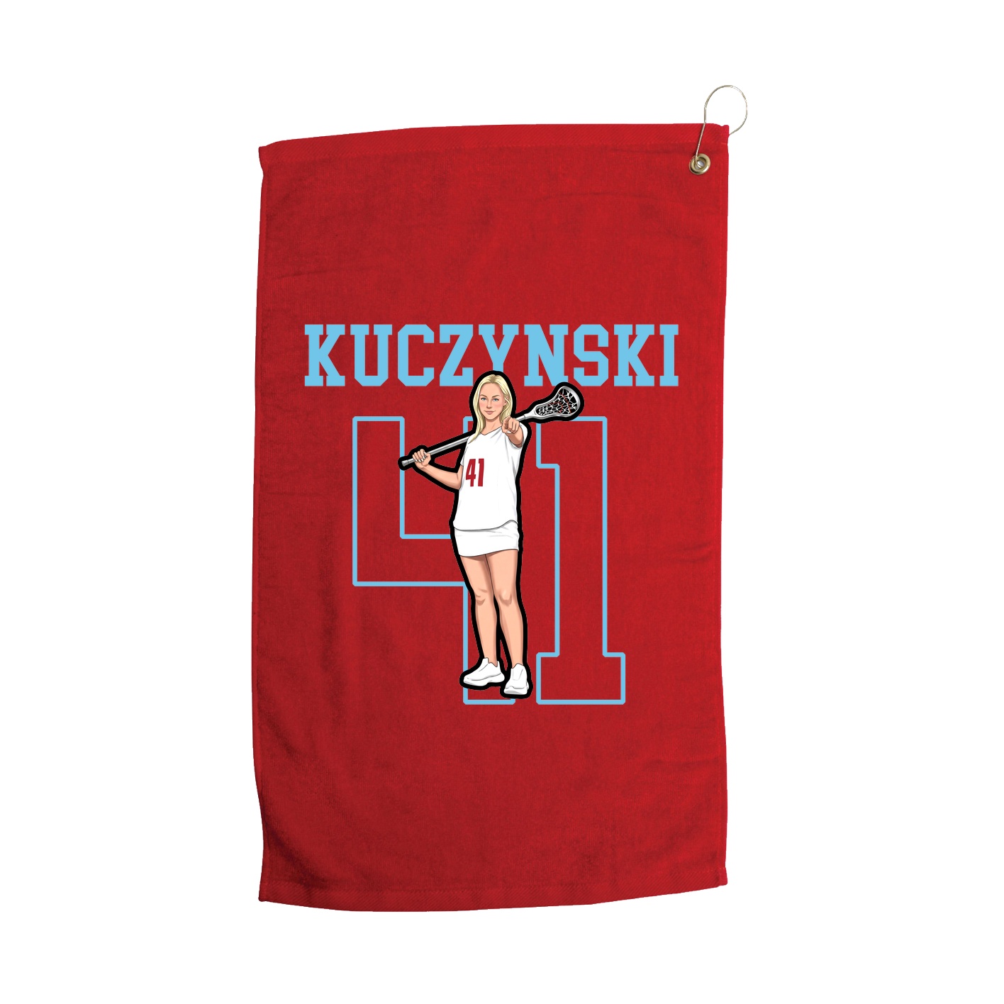 Golf Towel — Shirsey in Red