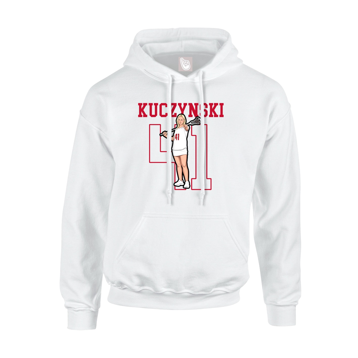 Youth Hoodie — Shirsey in White
