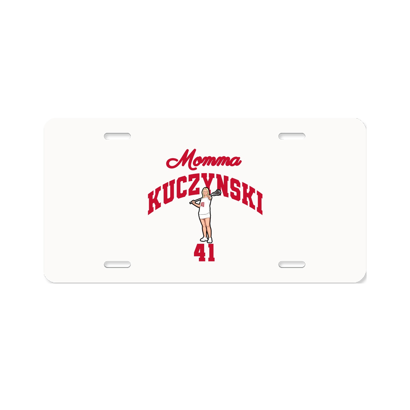 License Plate — Mothers Day Arch in Classic