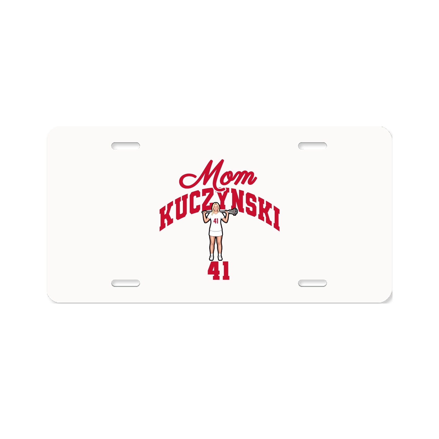 License Plate — Mothers Day Arch in Classic
