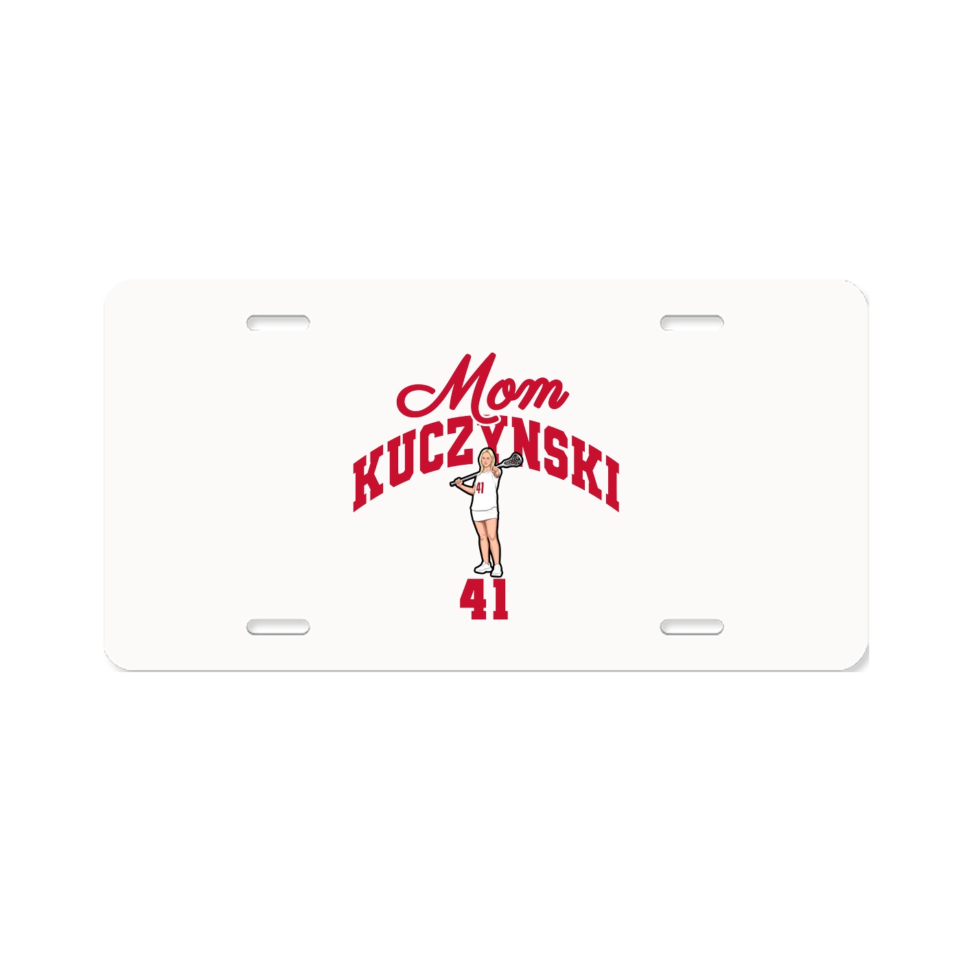 License Plate — Mothers Day Arch in Classic