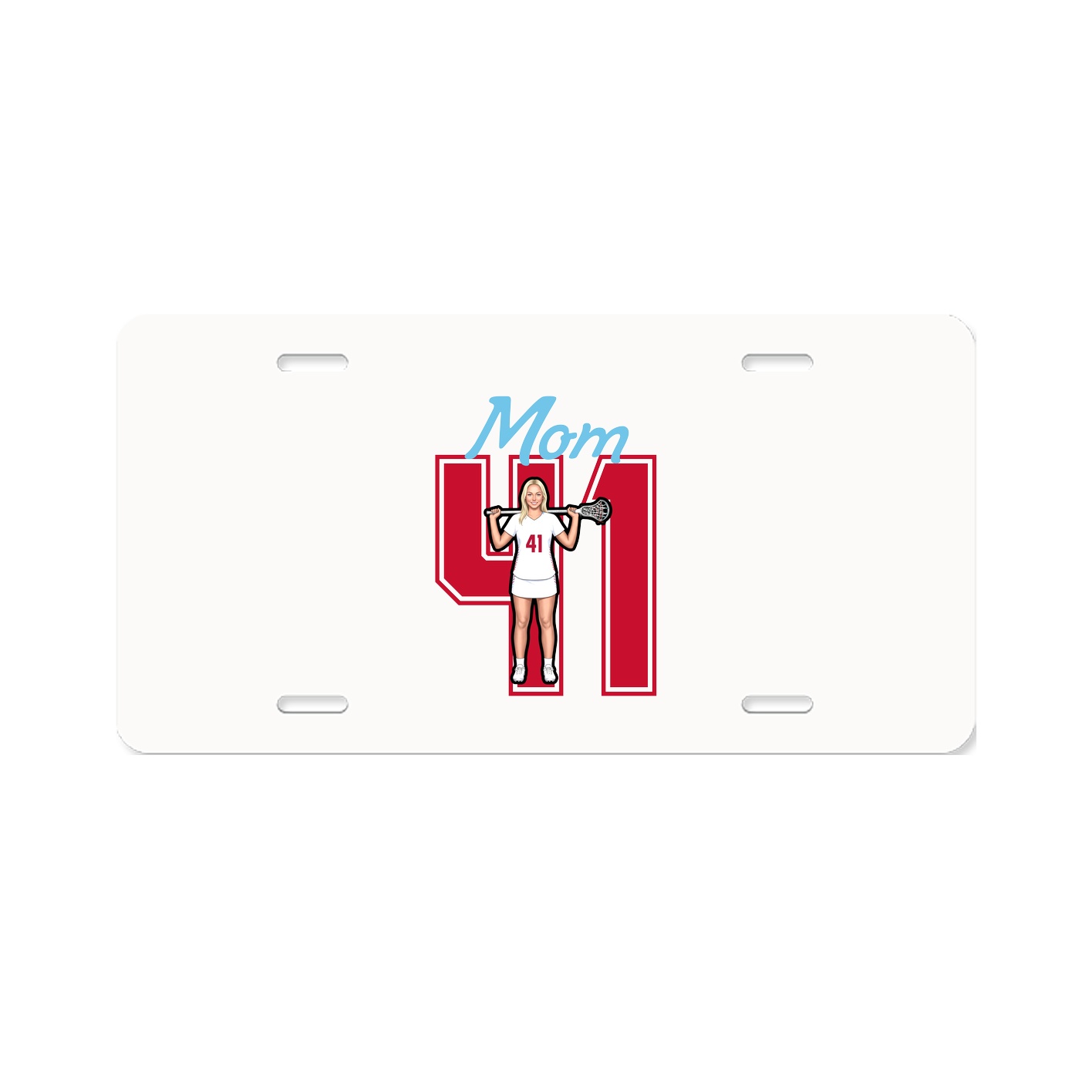 License Plate — Mothers Day Shirsey in Classic