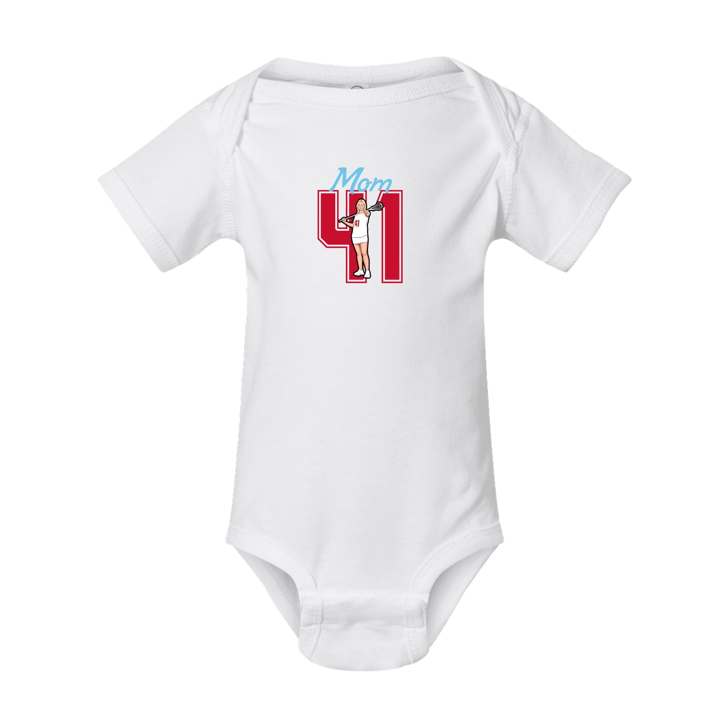 Baby Onesie — Mothers Day Shirsey in White