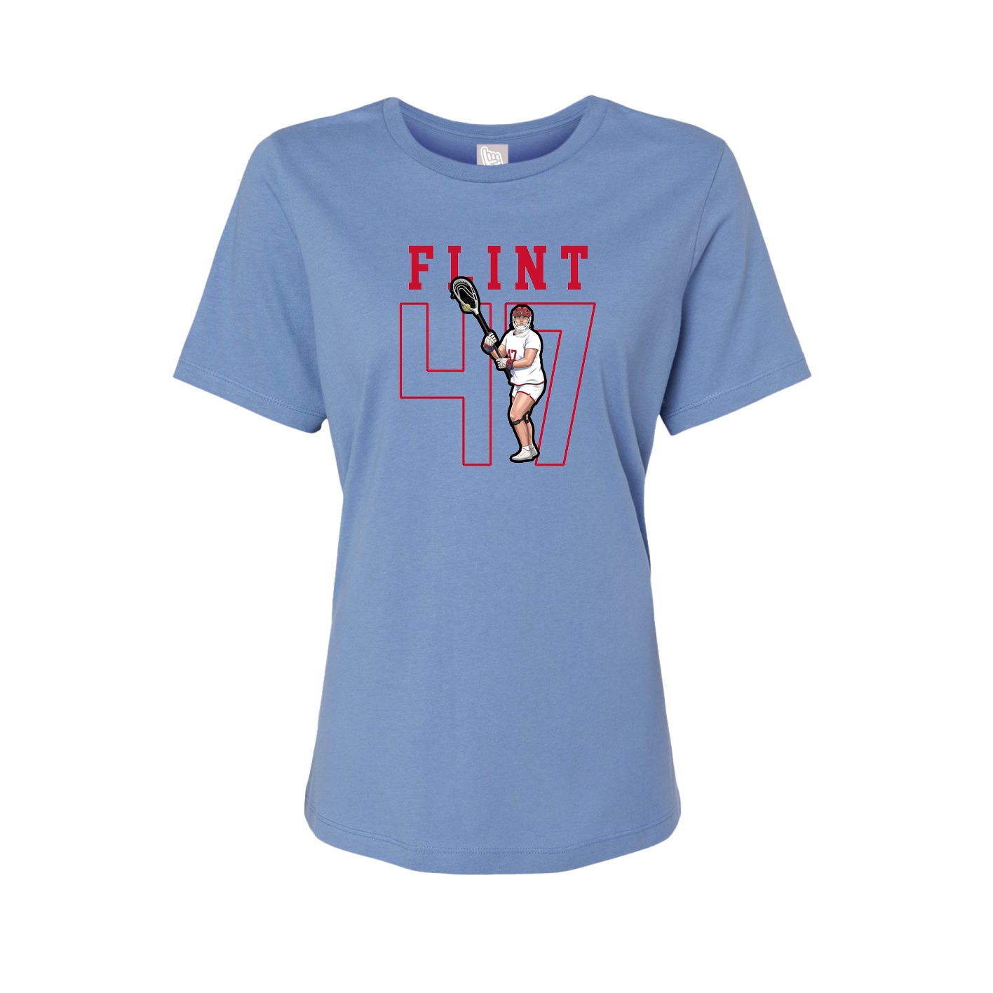 Fitted Women's Tee — Shirsey in Powder Blue
