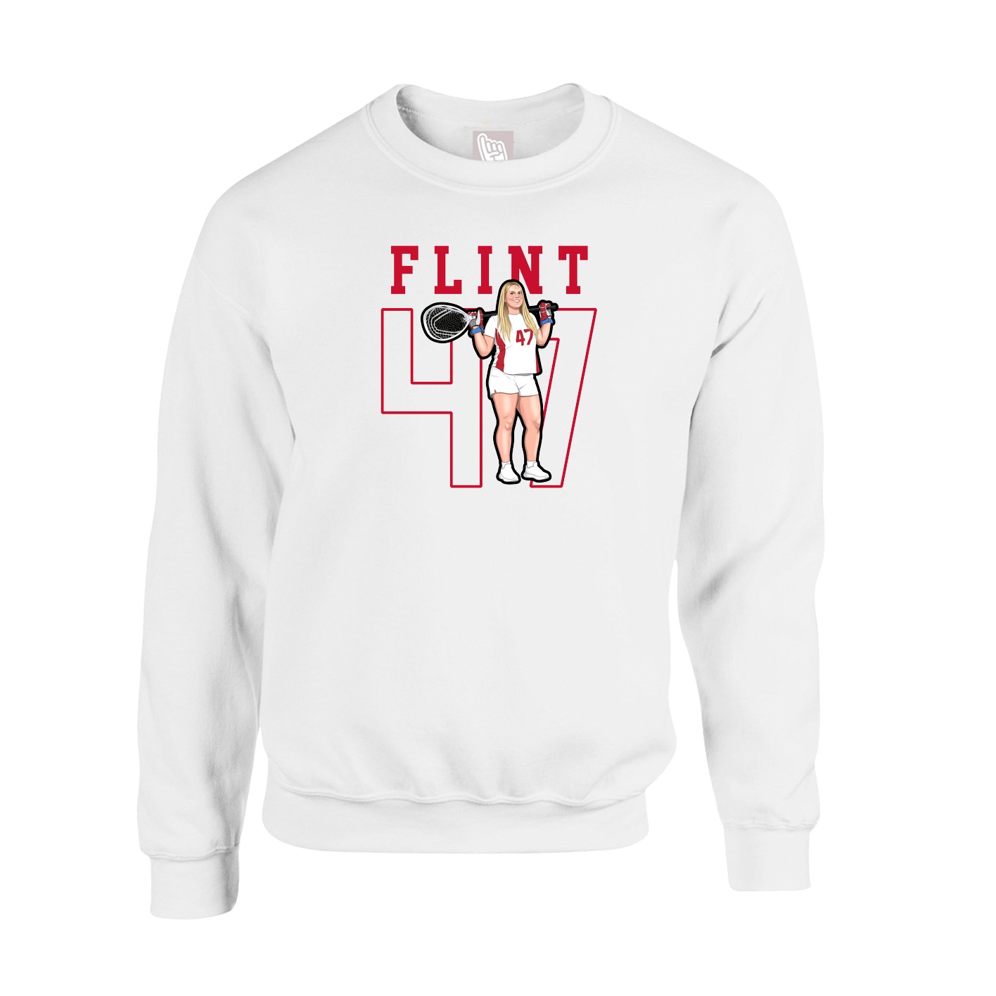 Fleece Crew — Shirsey in White