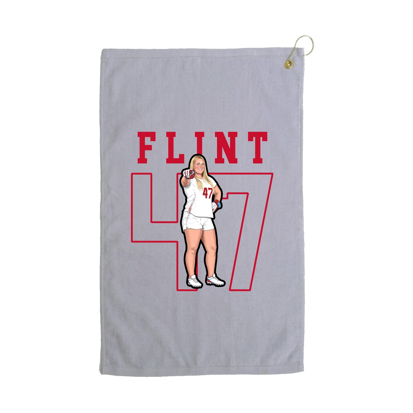 Golf Towel — Shirsey in Grey
