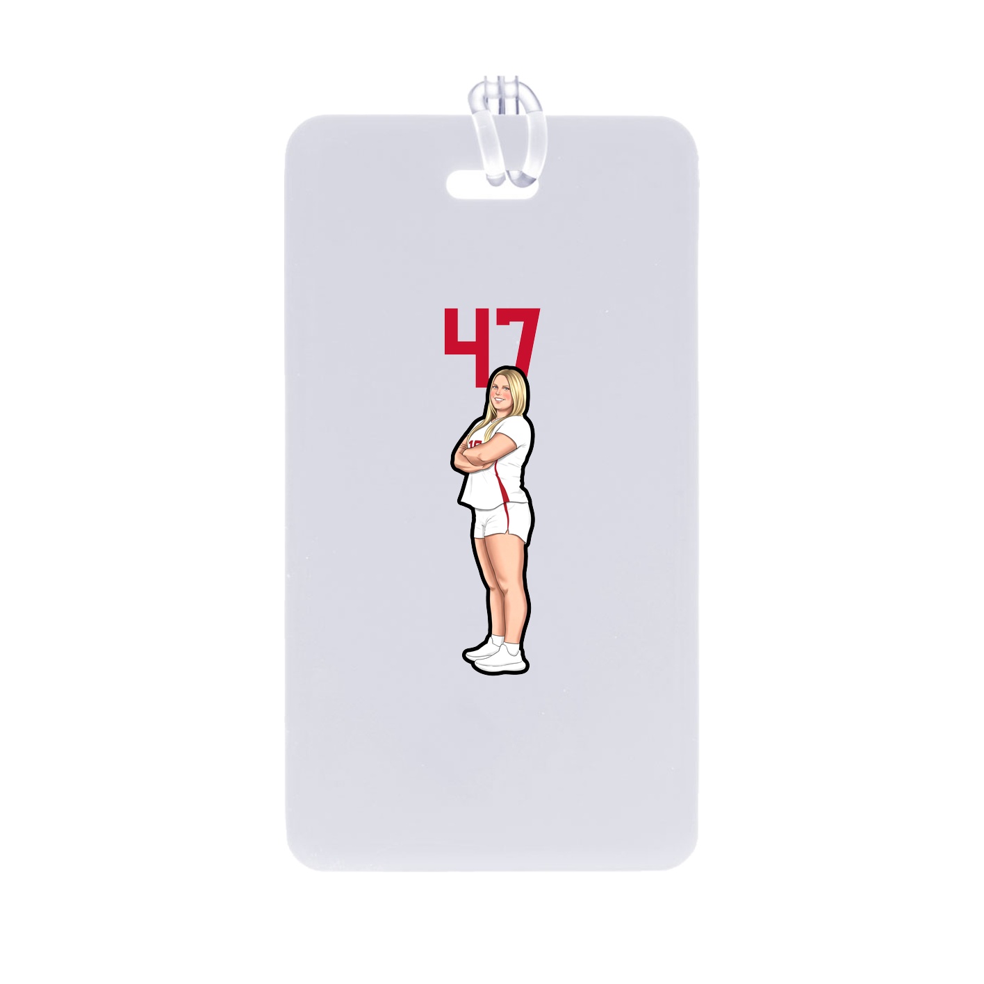 Bag Tag — Number Top in Classic