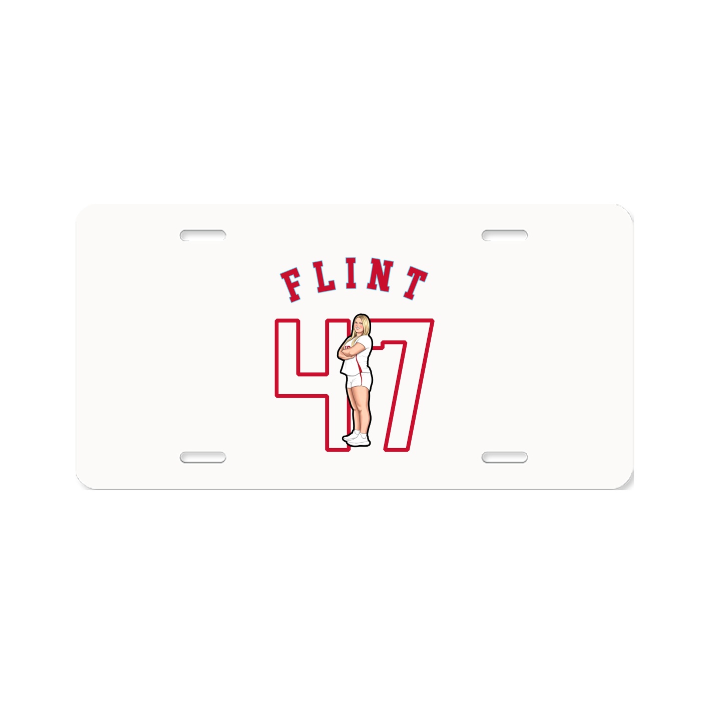 License Plate — Shirsey Arch in Classic