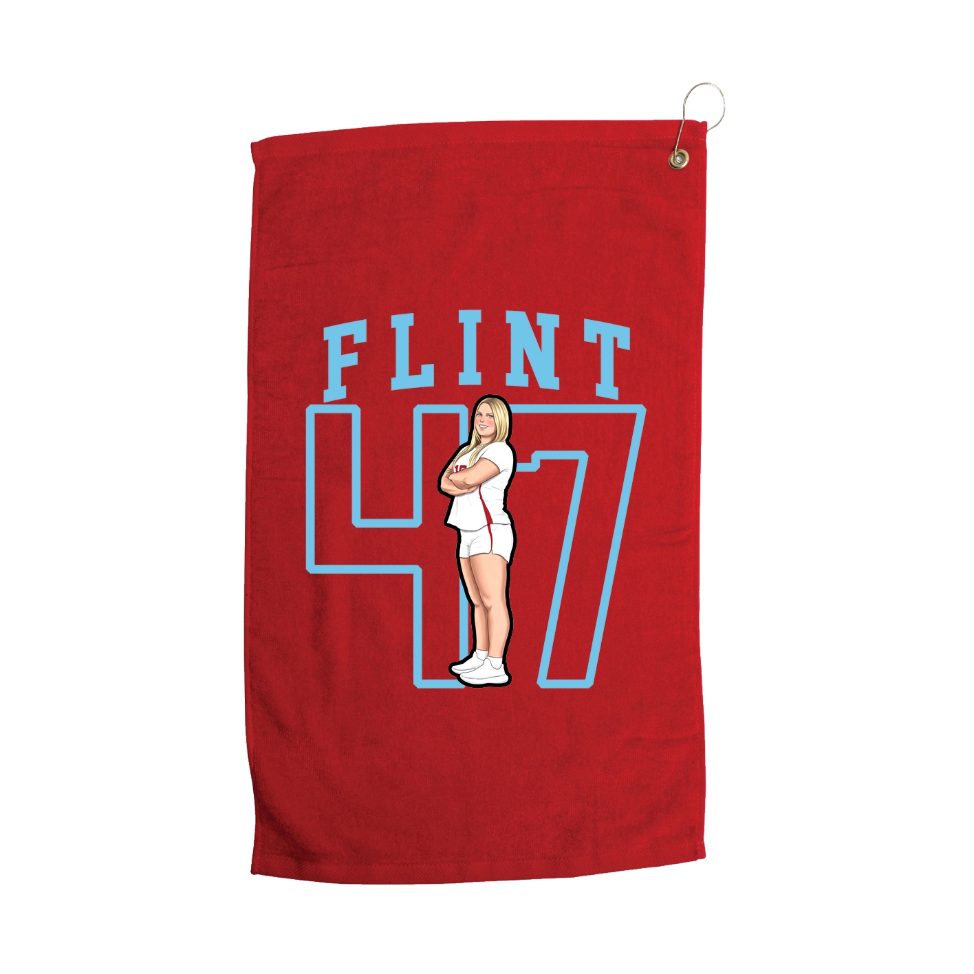Golf Towel — Shirsey in Red