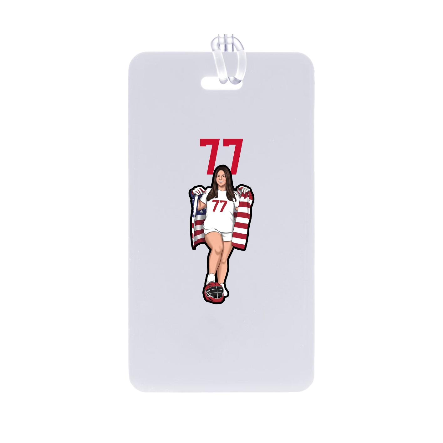 Bag Tag — Number Top in Classic