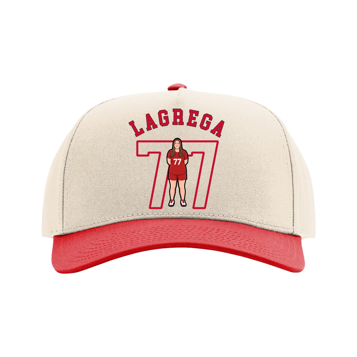 Full Fabric Five-Panel Champ Cap