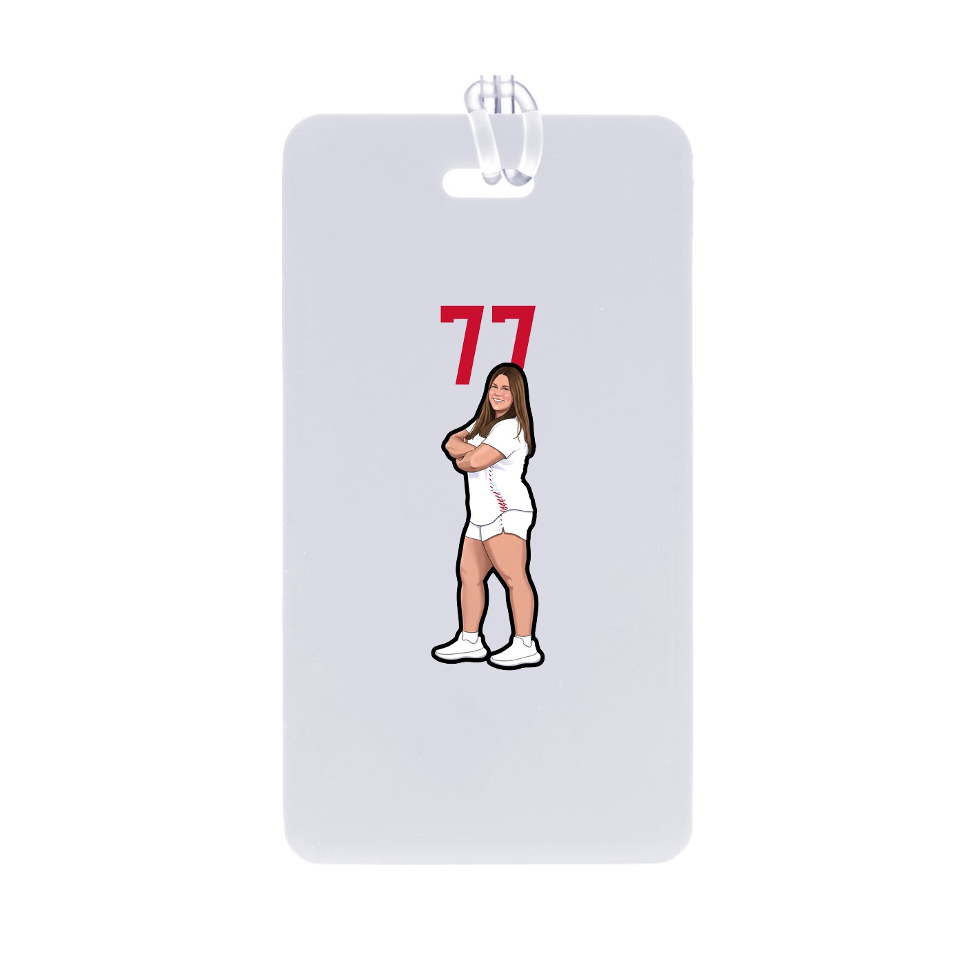 Bag Tag — Number Top in Classic