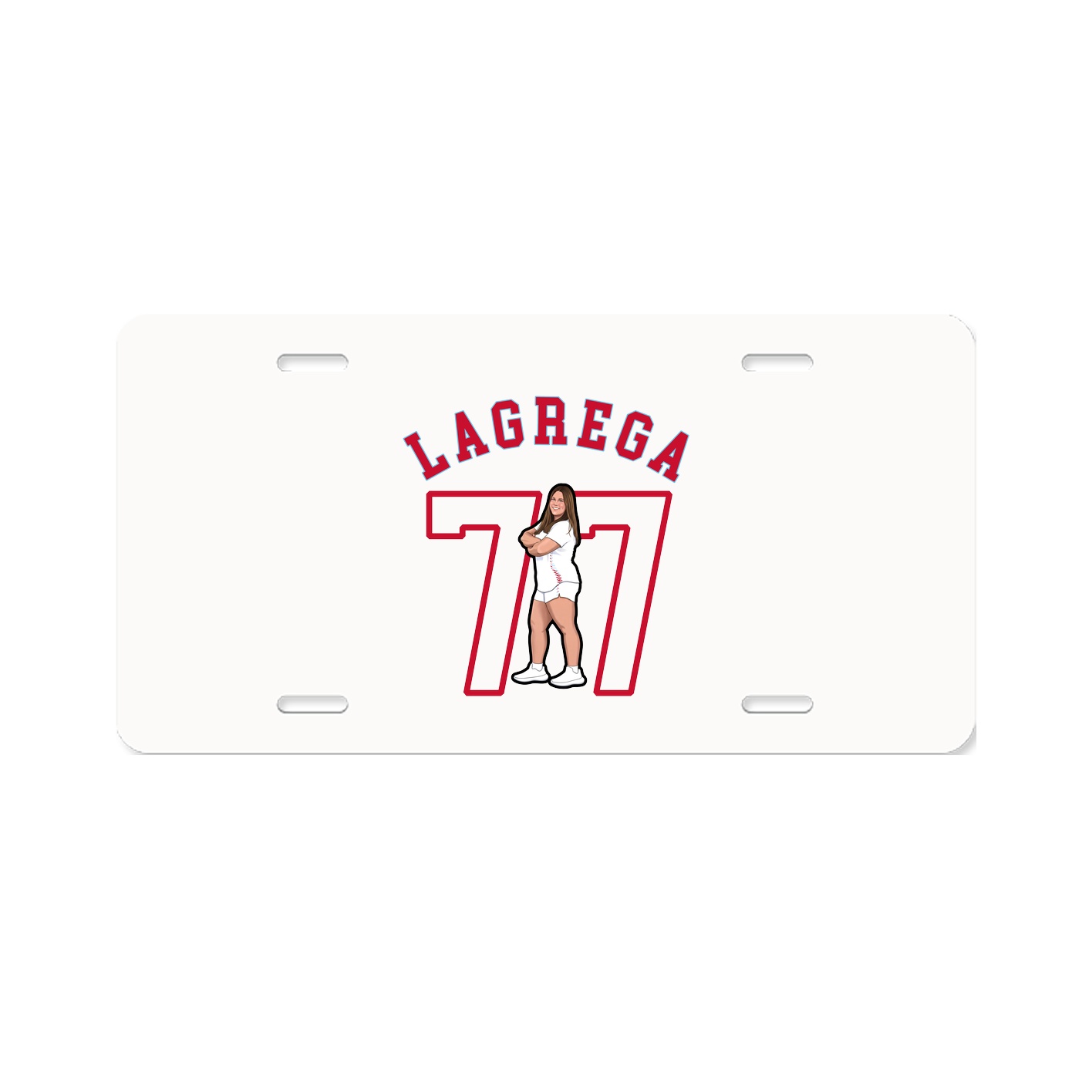 License Plate — Shirsey Arch in Classic