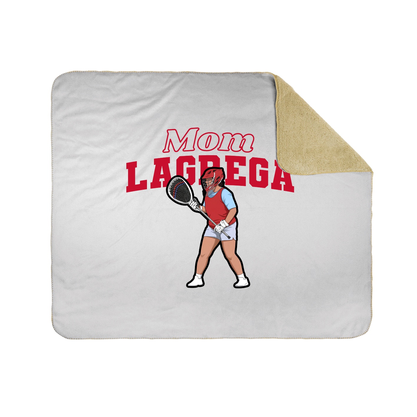 50x60 Sherpa Lined Throw Blanket