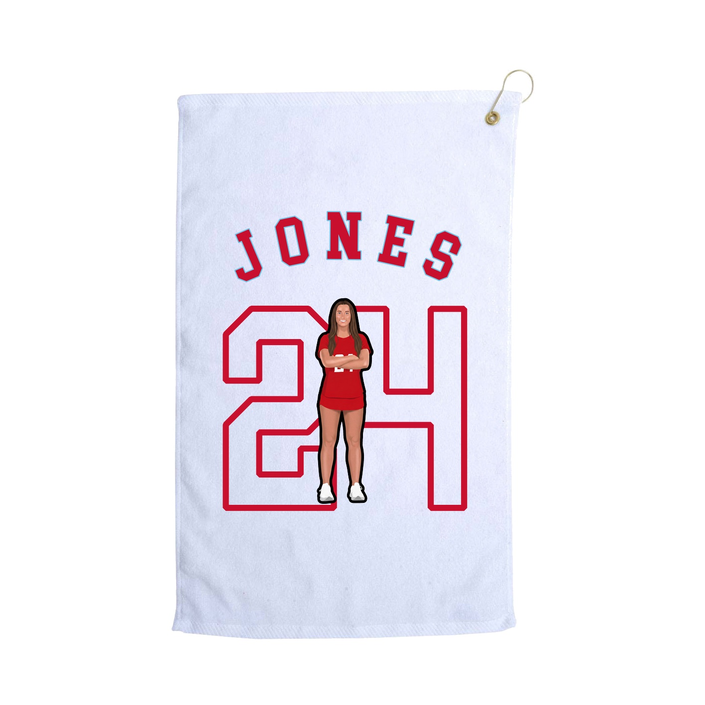 Terry Velour Golf Towel