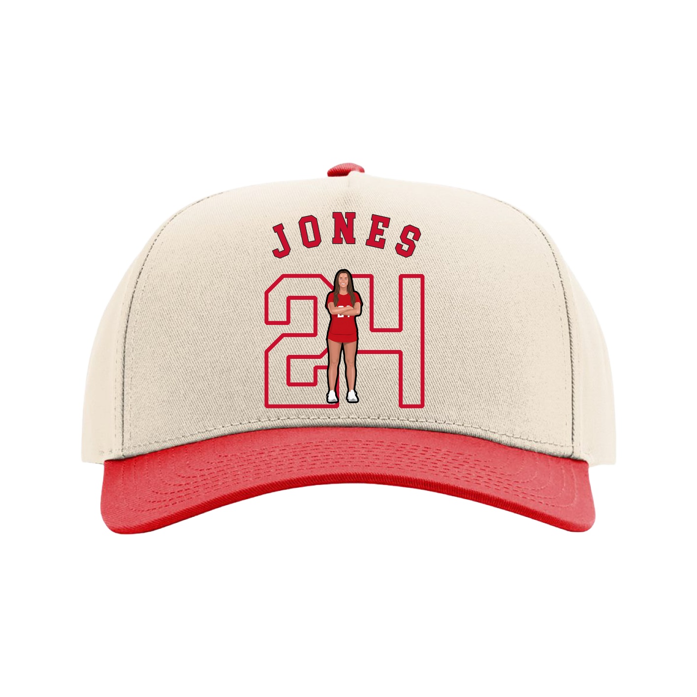 Full Fabric Five-Panel Champ Cap