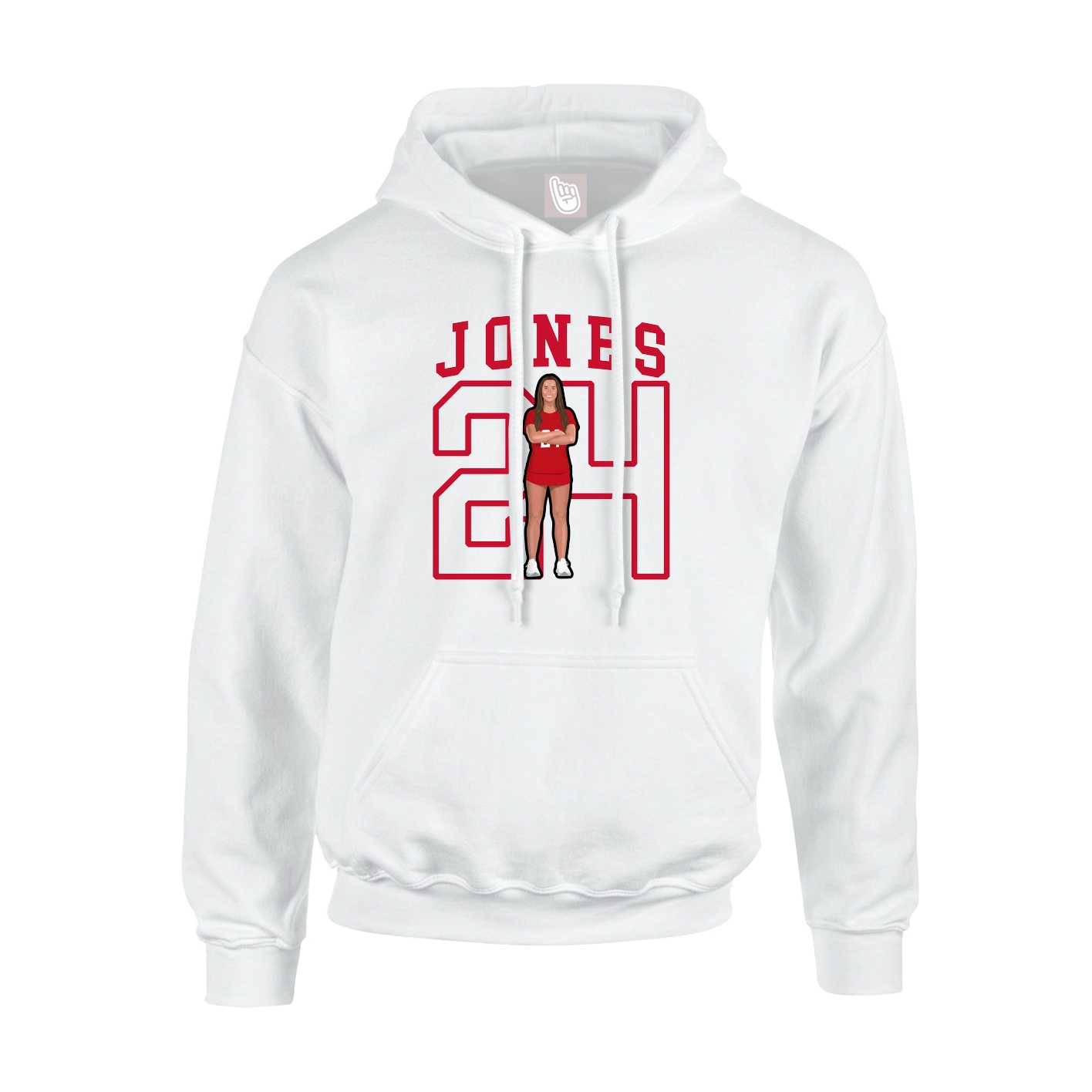 Youth Hoodie — Shirsey in White