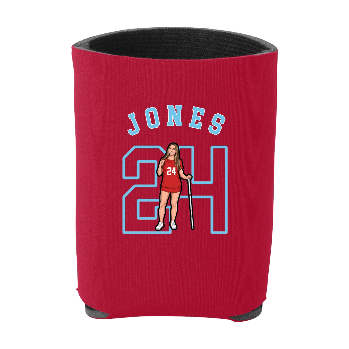 Can Holder — Shirsey Arch in Red