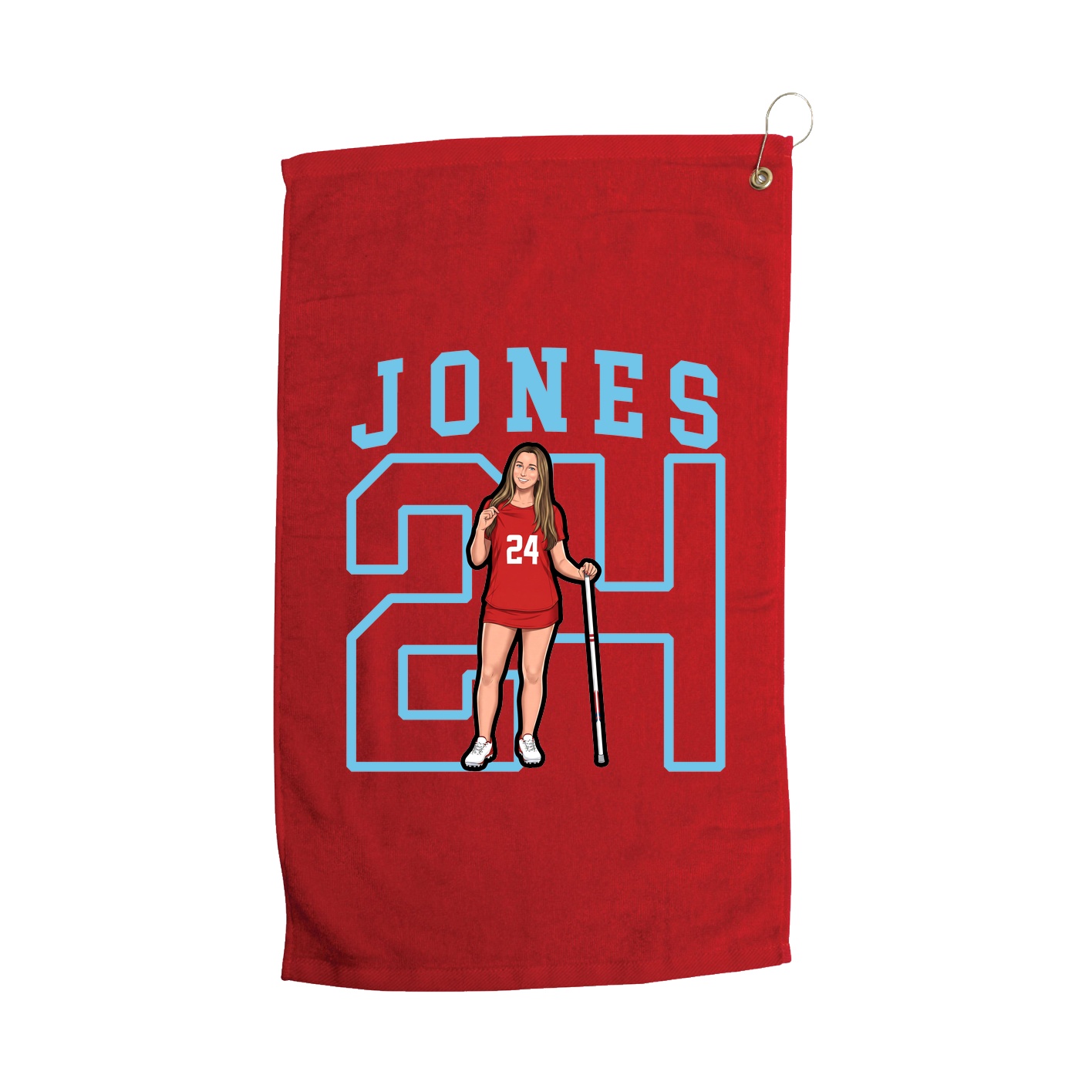 Golf Towel — Shirsey in Red