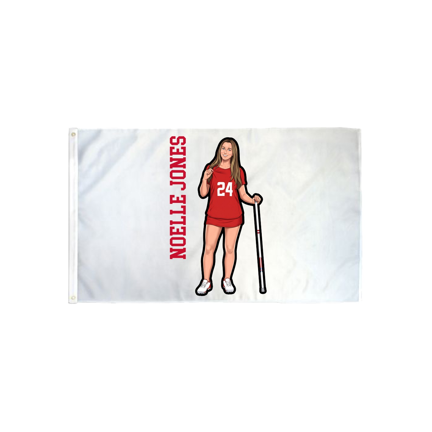 3x5 Flag — Name Vertical in Classic