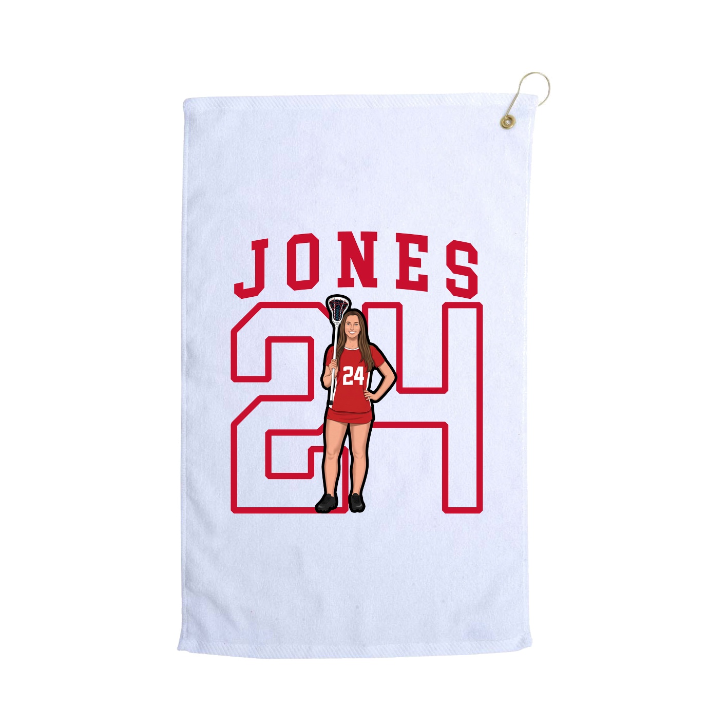 Golf Towel — Shirsey in White