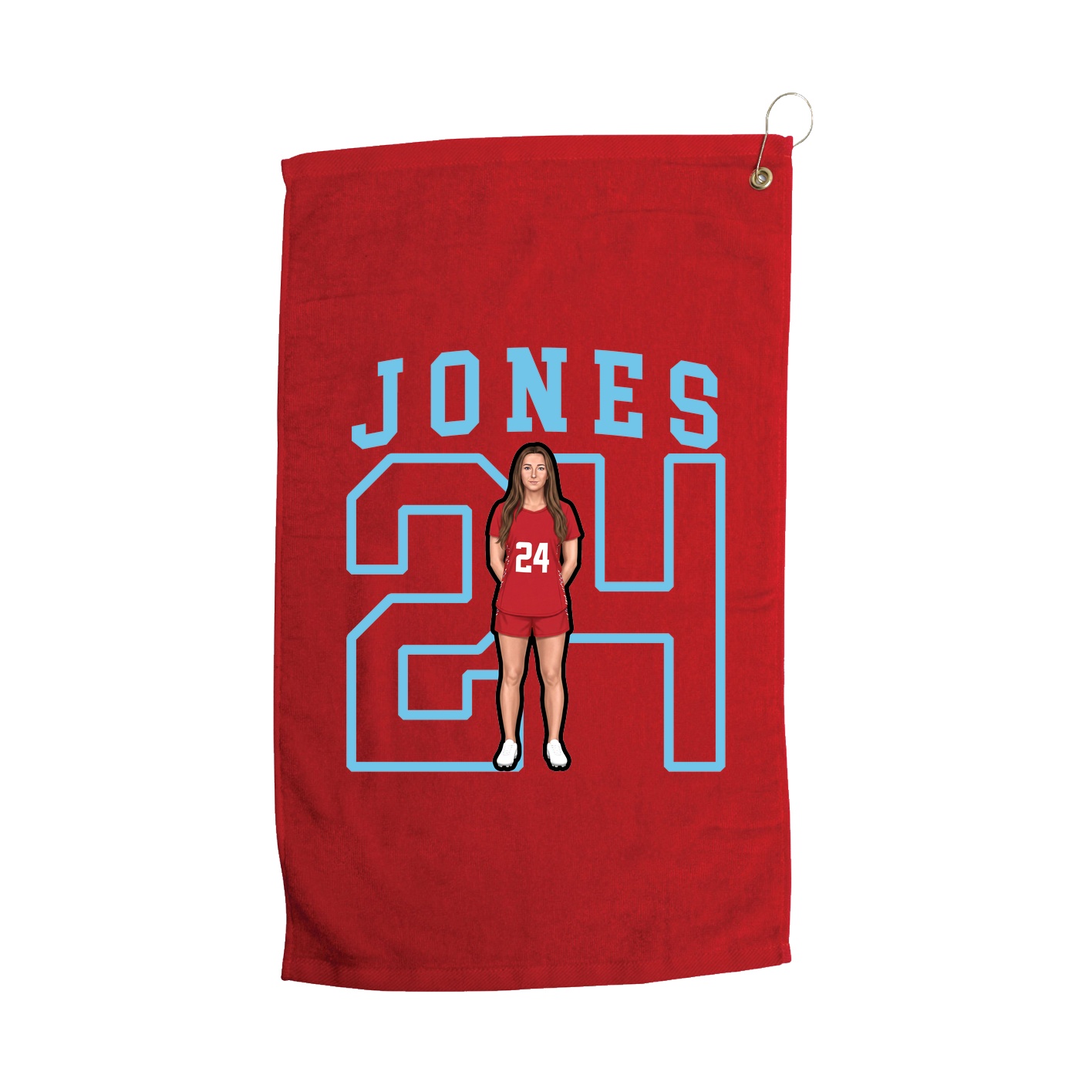 Golf Towel — Shirsey in Red
