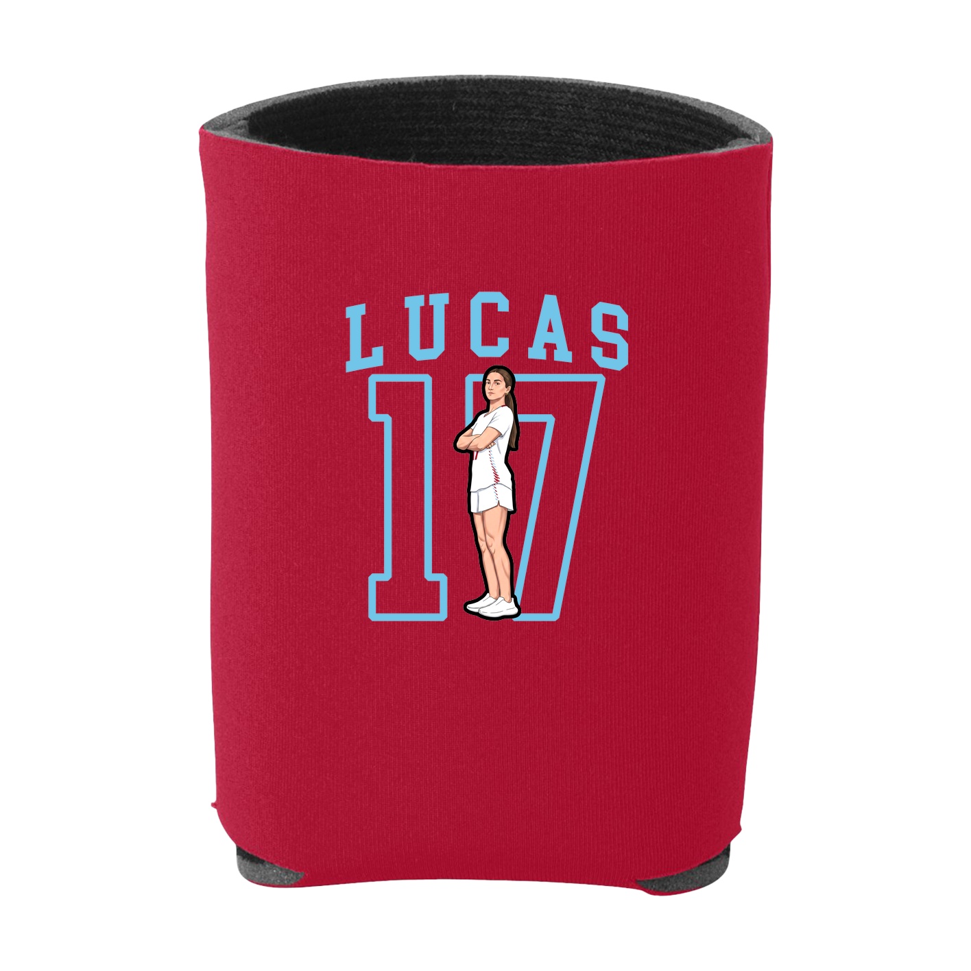 Can Holder — Shirsey in Red