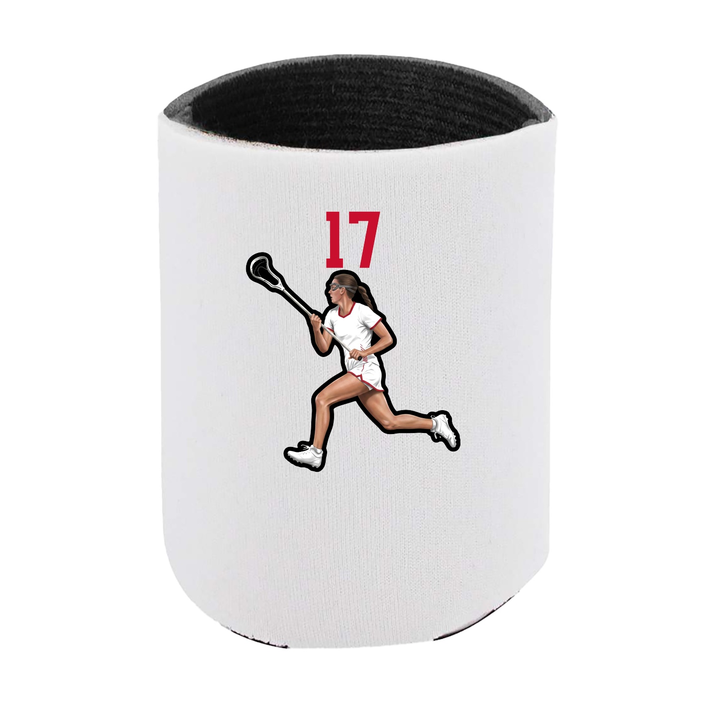 Can Holder — Number Top in White