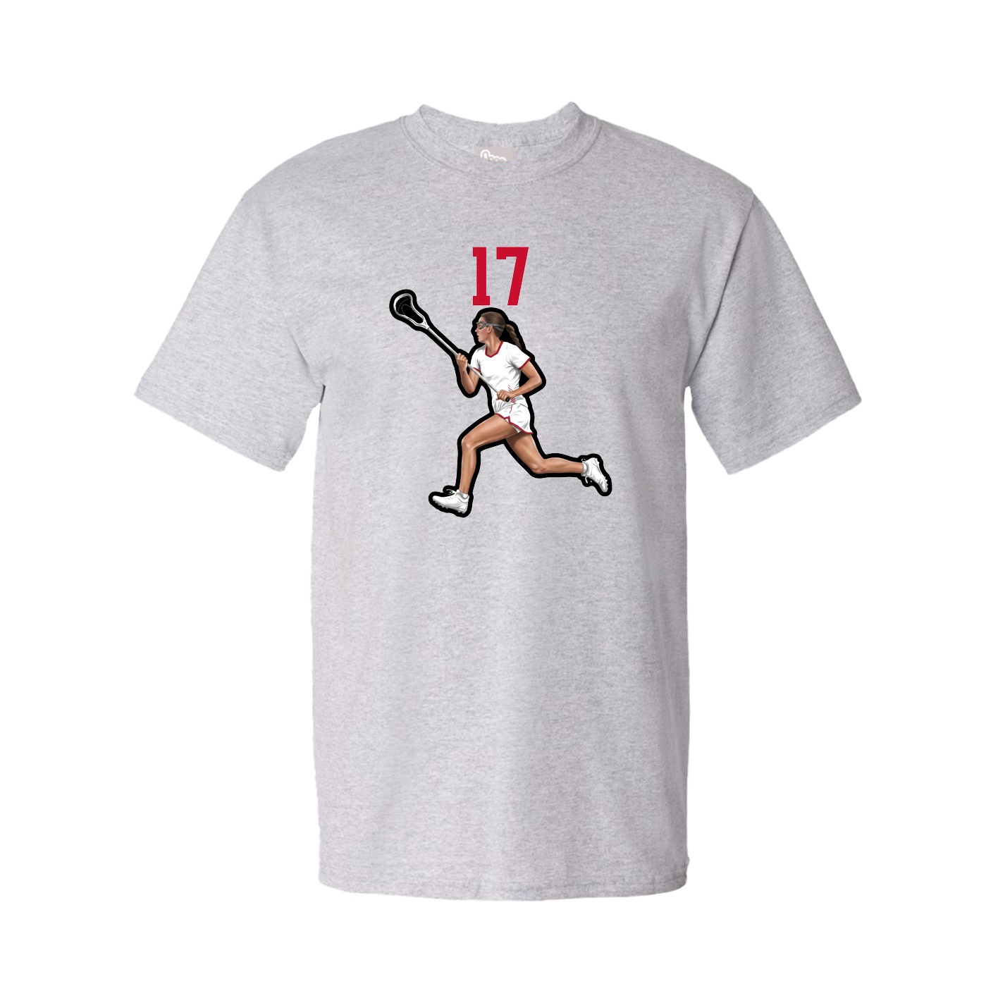 Tee — Number Top in Grey