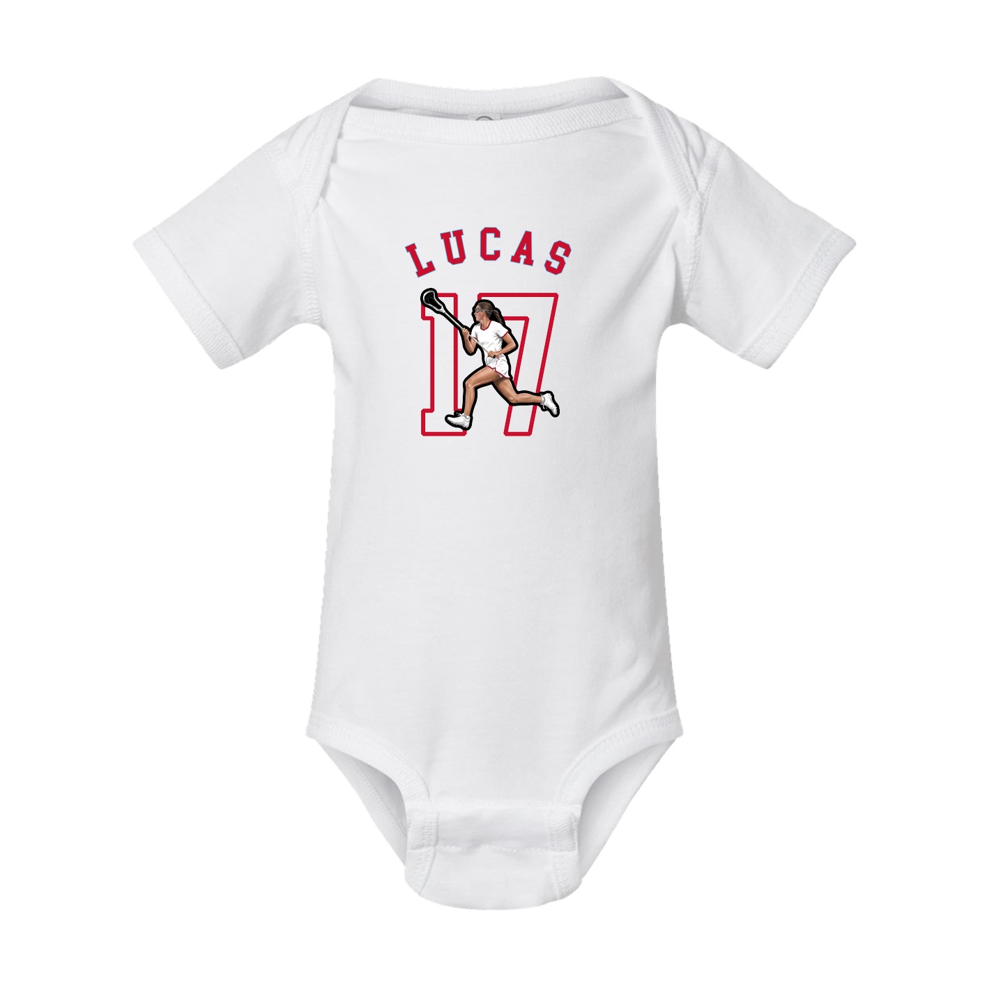 Baby Onesie — Shirsey Arch in White