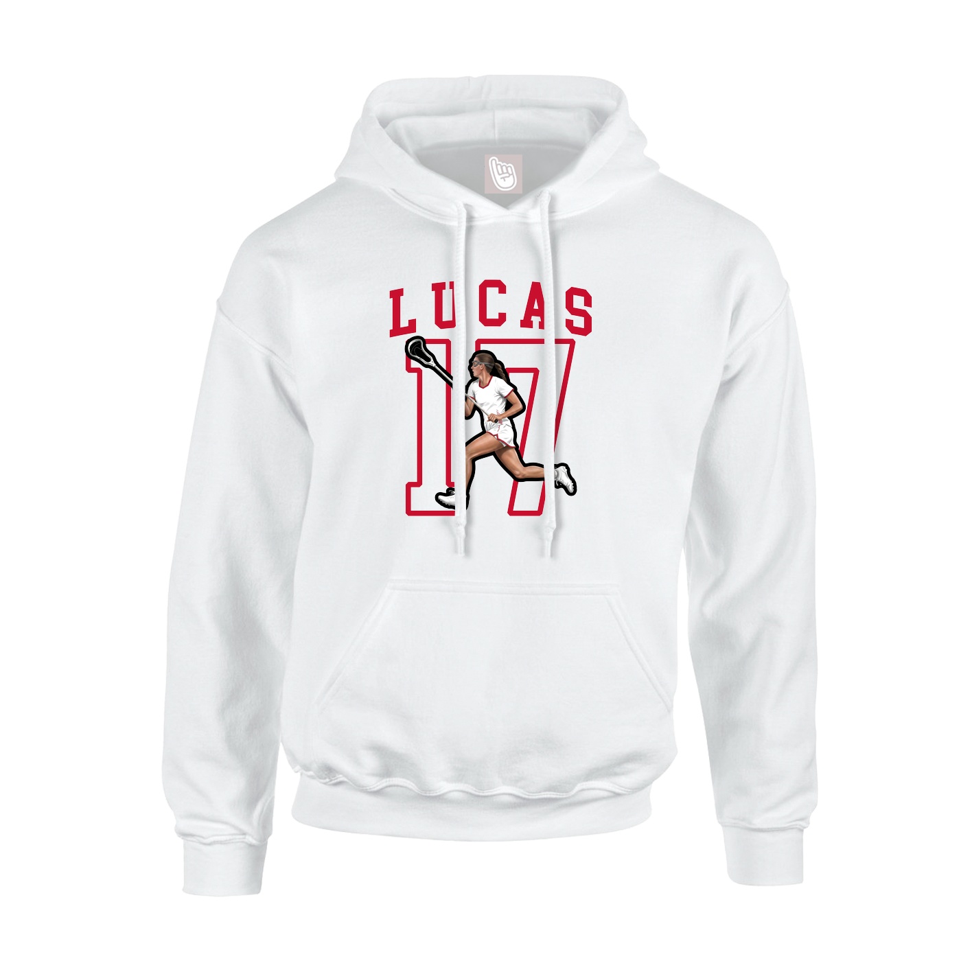 Youth Hoodie — Shirsey in White