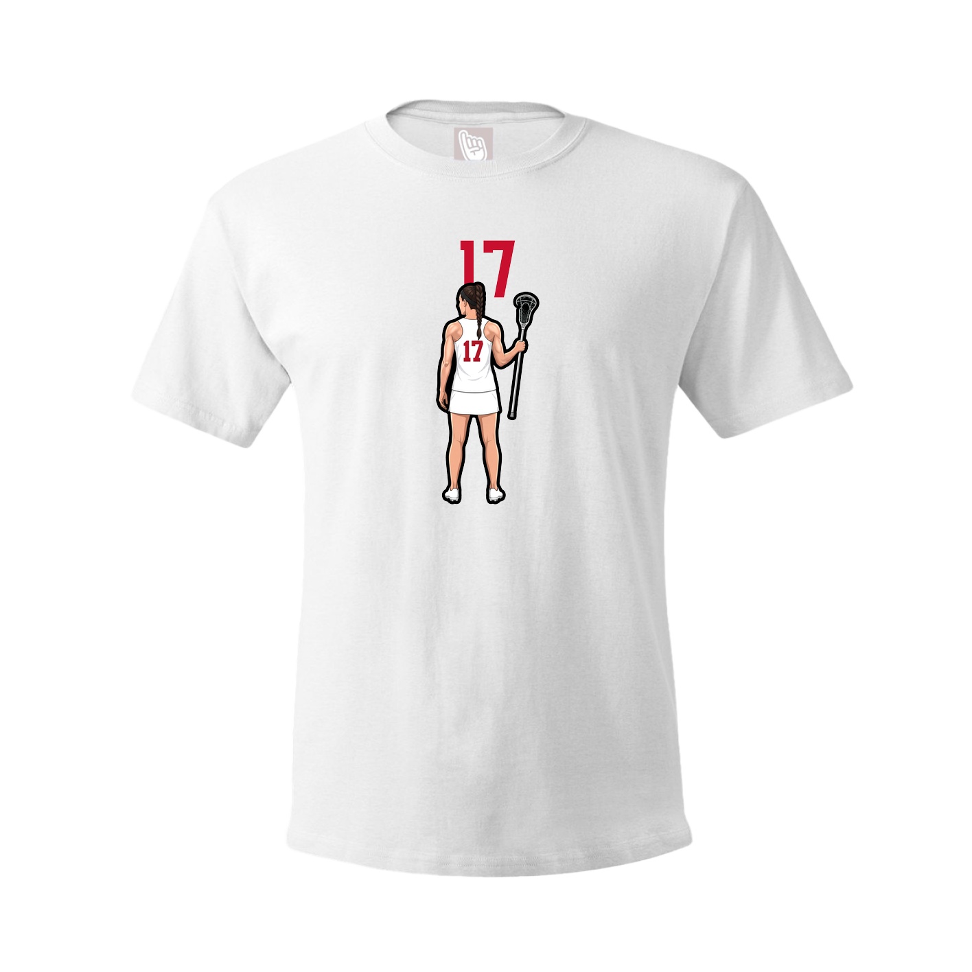 Tee — Number Top in White