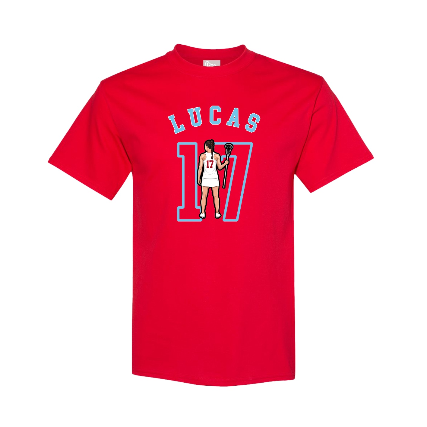 Youth Tee — Shirsey Arch in Red