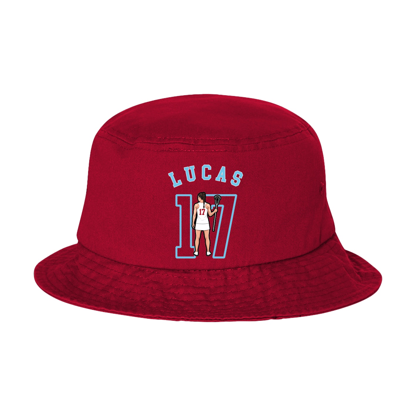 Bucket Cap — Shirsey Arch in Red