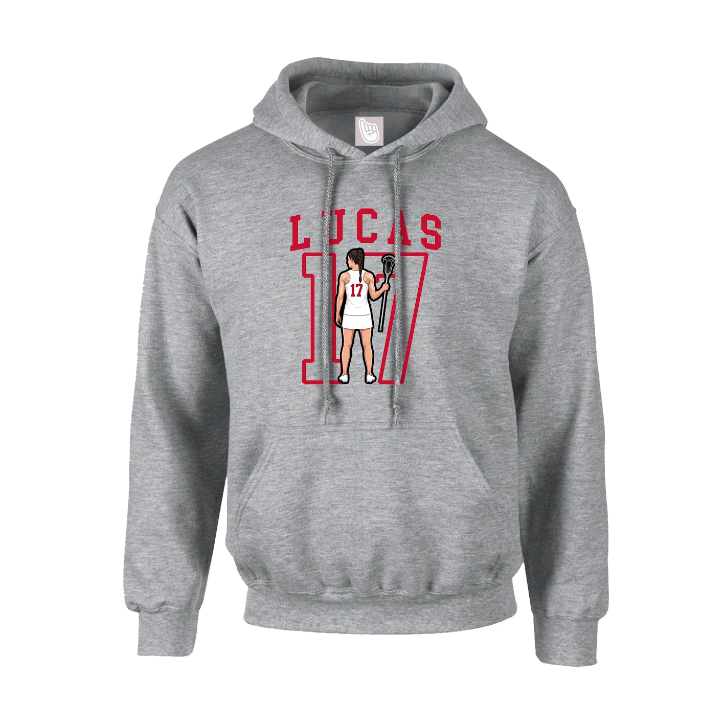 Hoodie — Shirsey in Grey