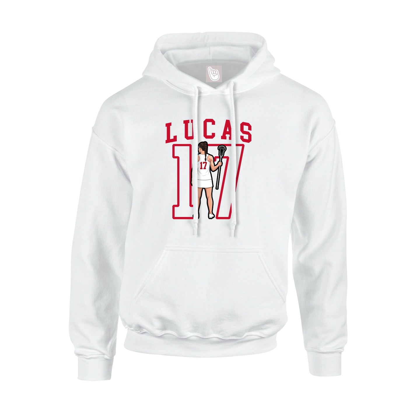Youth Hoodie — Shirsey in White