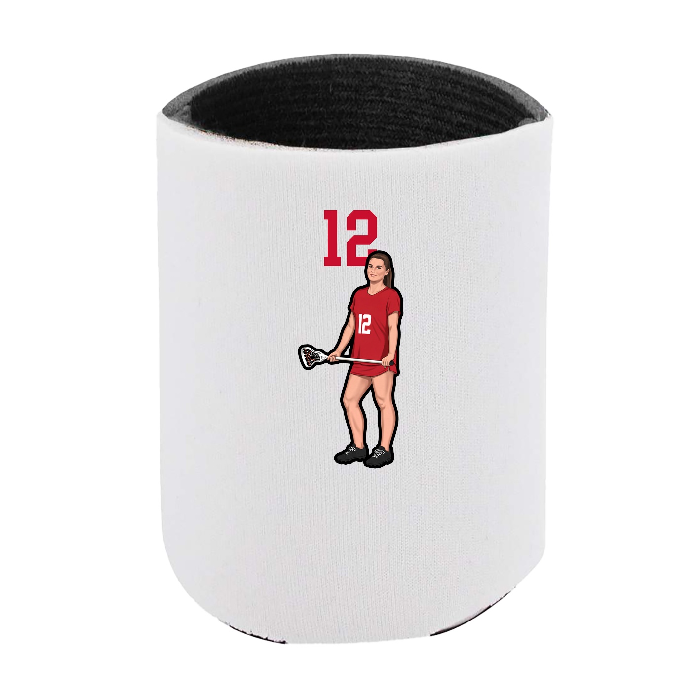 Can Holder — Number Top in White