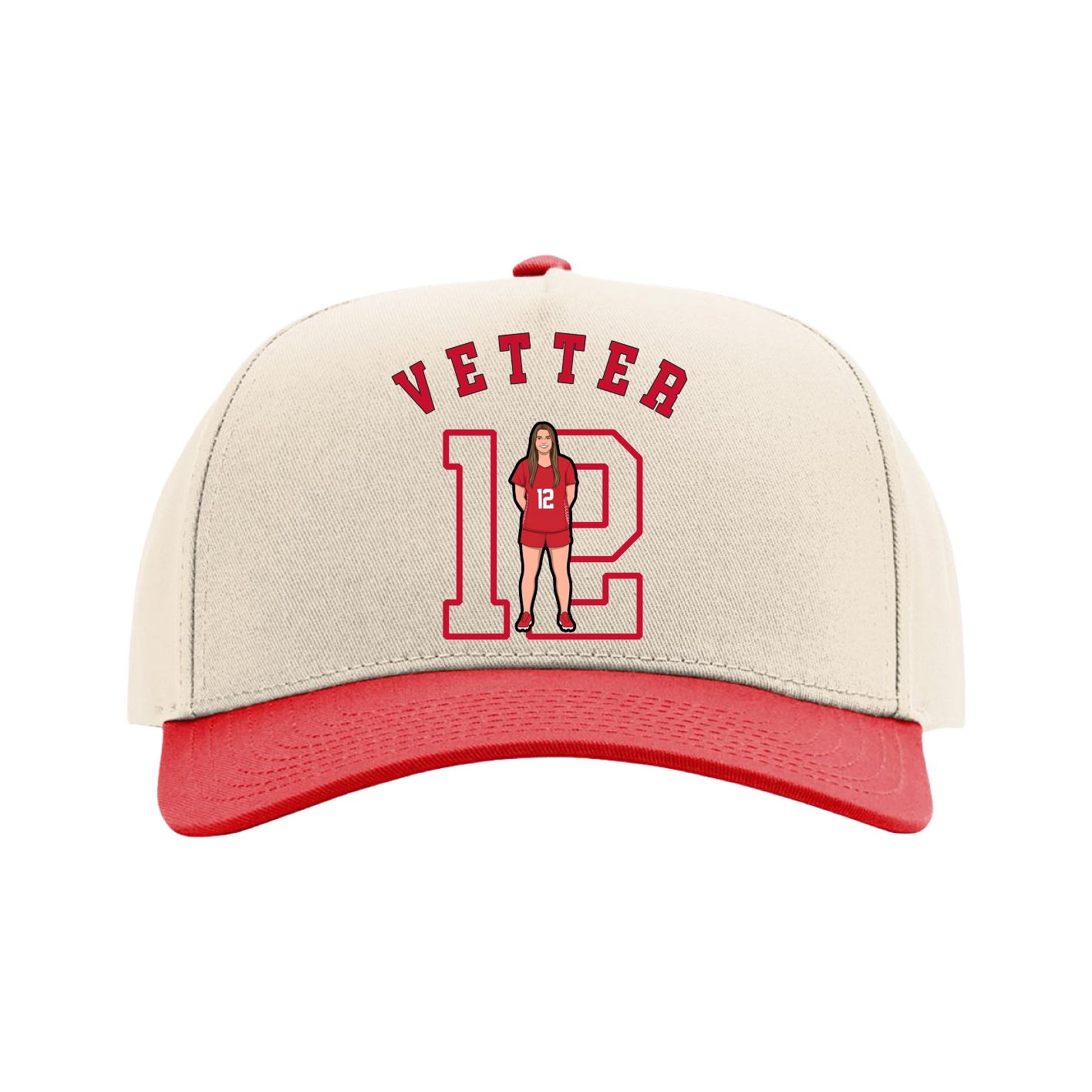 Full Fabric Five-Panel Champ Cap