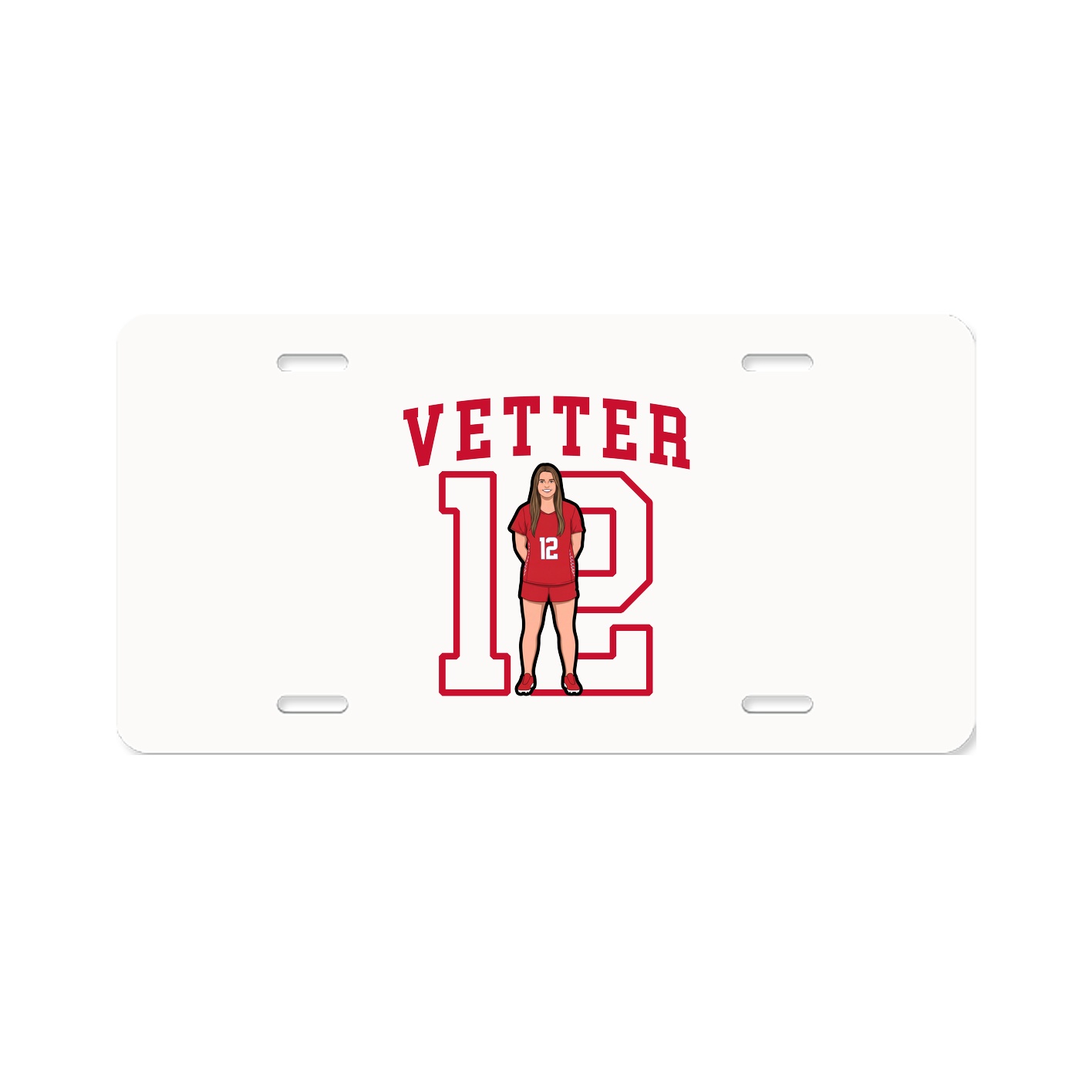 Aluminum License Plate